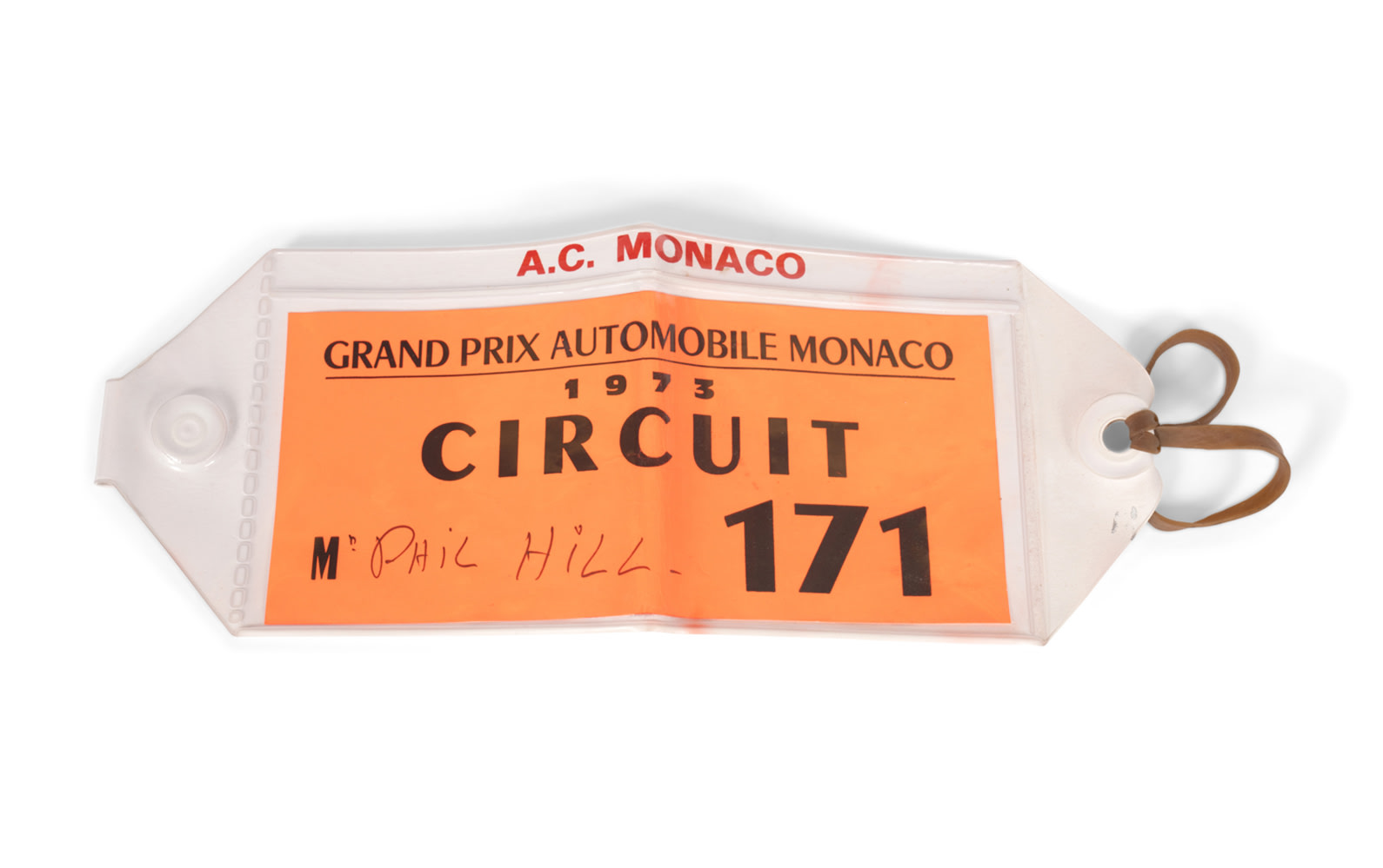 1973 Monaco Grand Prix Circuit Armband