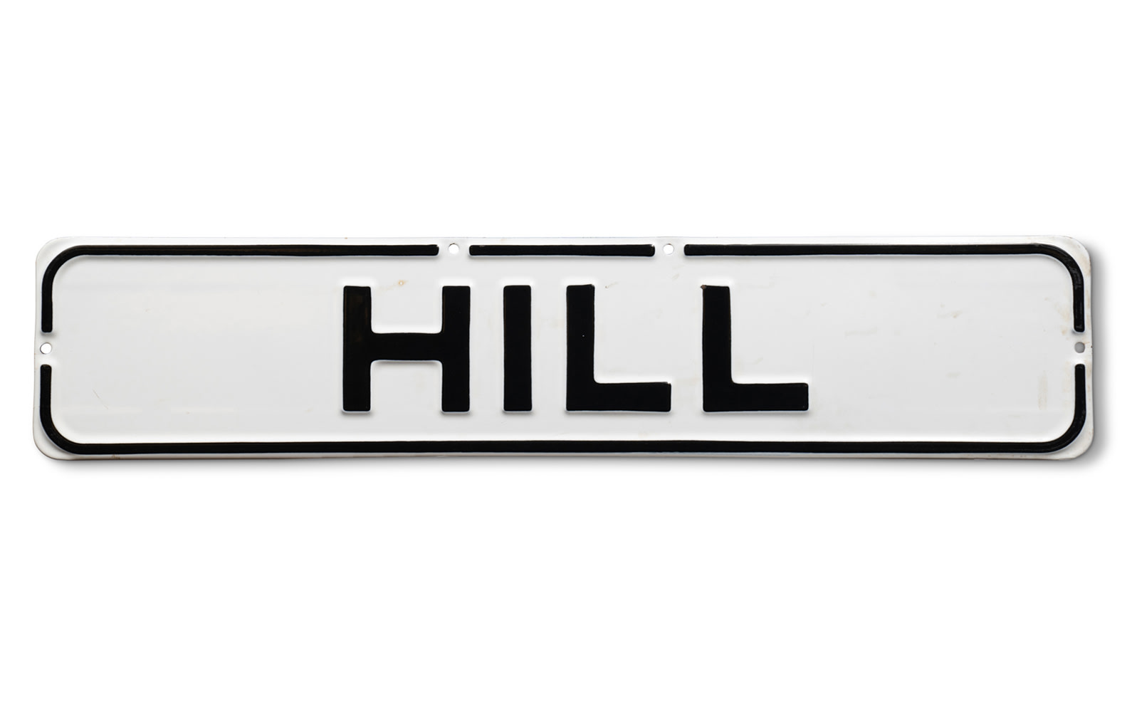 San Francisco Hill Street Sign