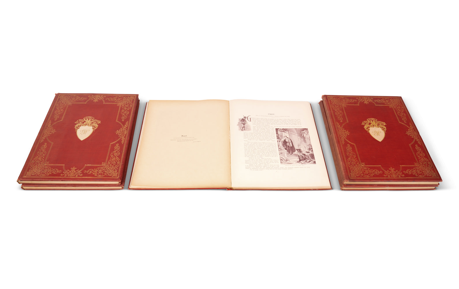 The Great Operas, Five Volumes, Bound, c. 1899