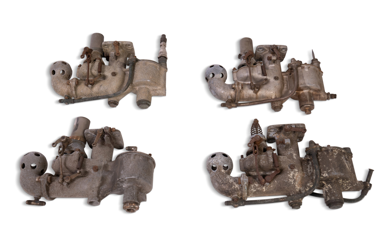 Four Packard Twin Six Carburetors