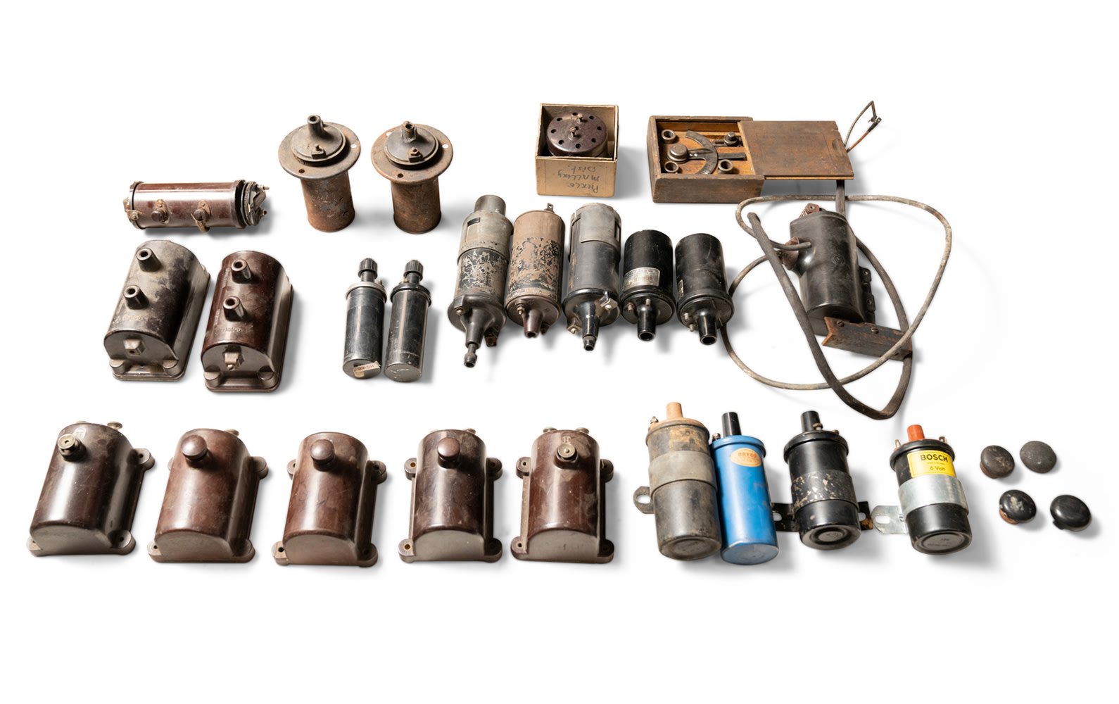 Assorted Prewar and Postwar Coils and Accessories