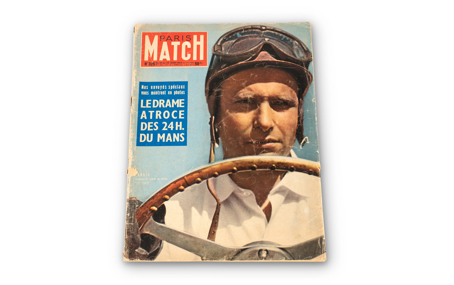 Paris Match Magazine, June 1955, Covering the 1955 24 Hours of Le Mans