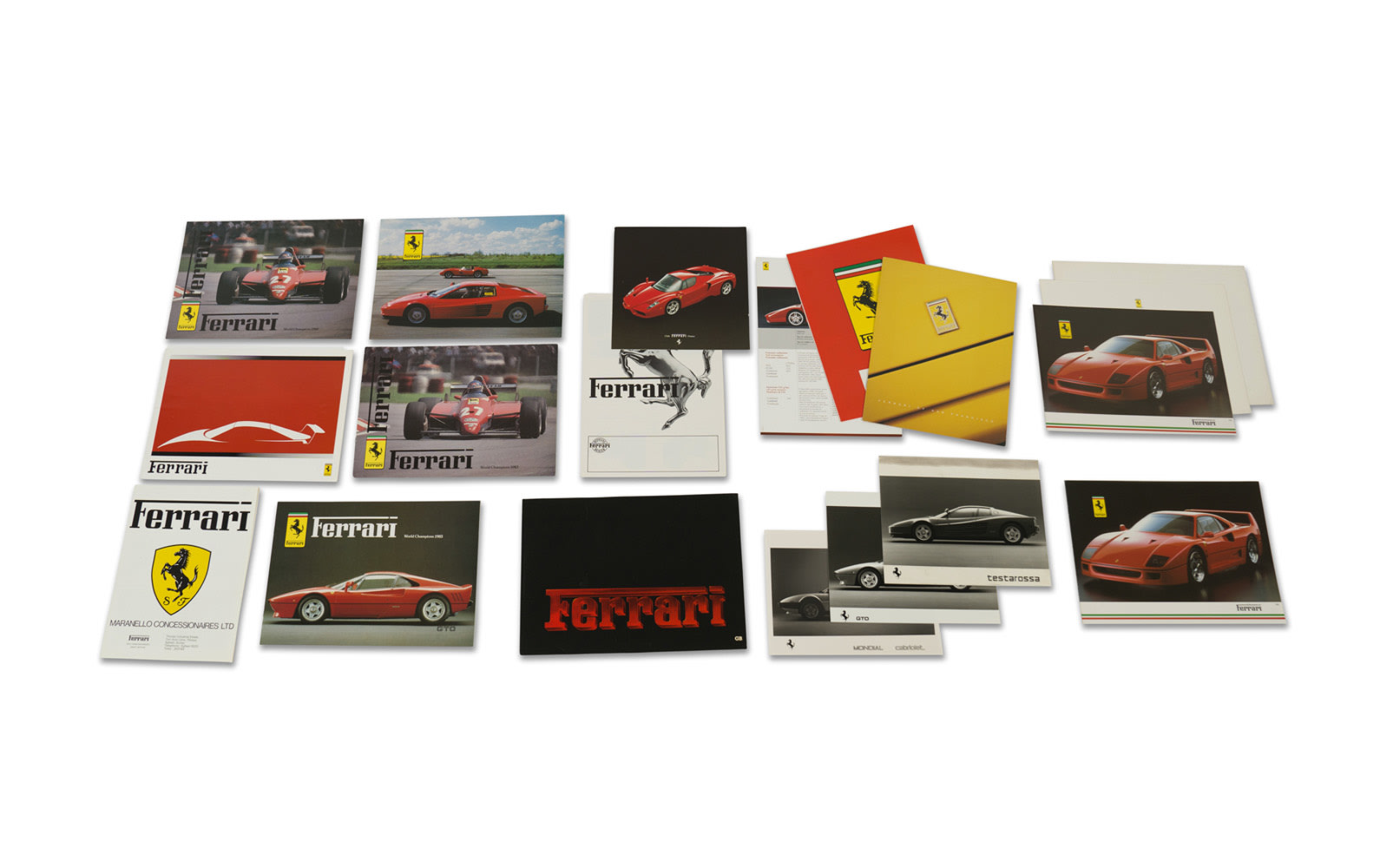 Ferrari Franchise and Independent Dealer Brochures, Including Ferrari of San Francisco