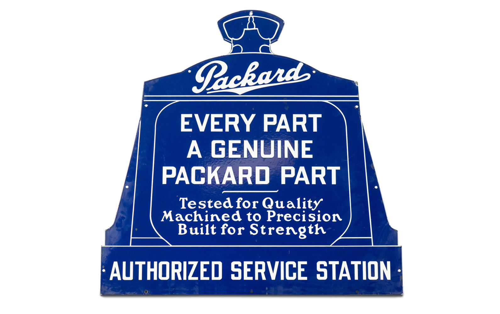 Packard Authorized Service Station Sign