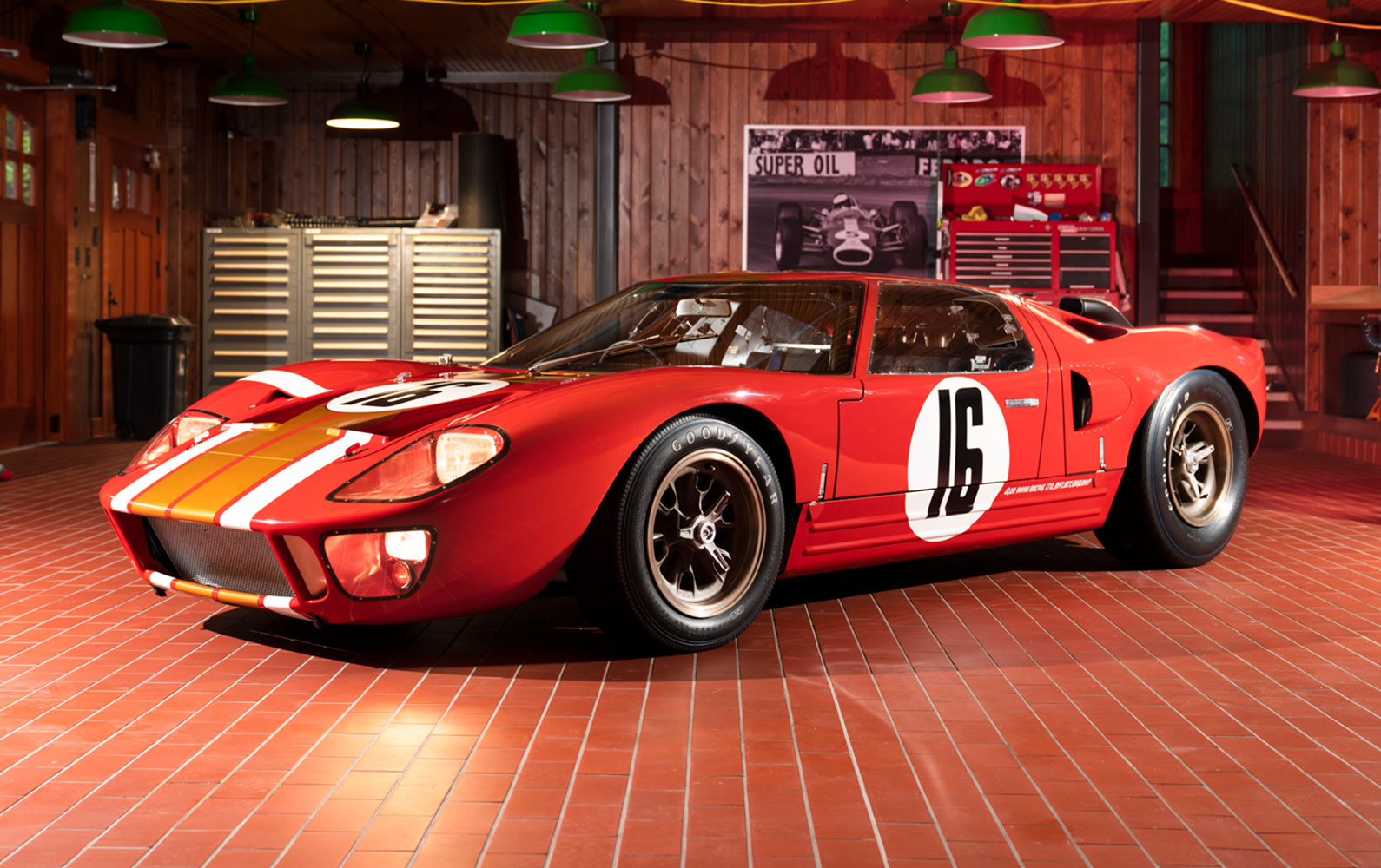 Neon Ford gt40