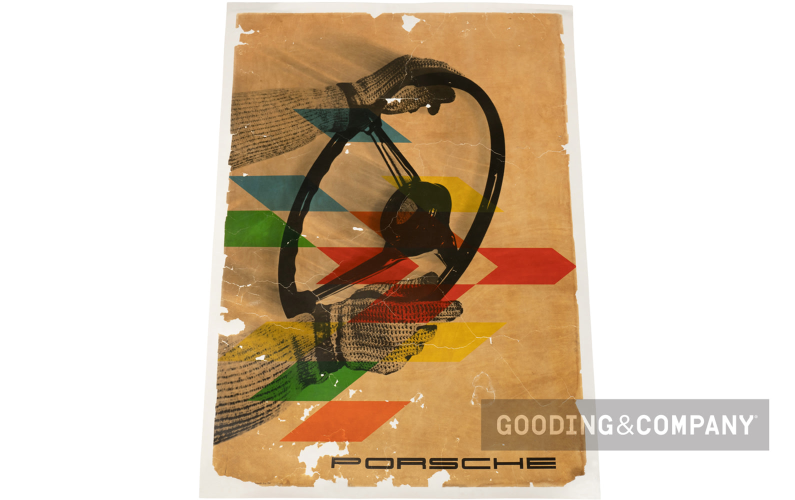 1961 Porsche 356 B Steering Wheel Poster 