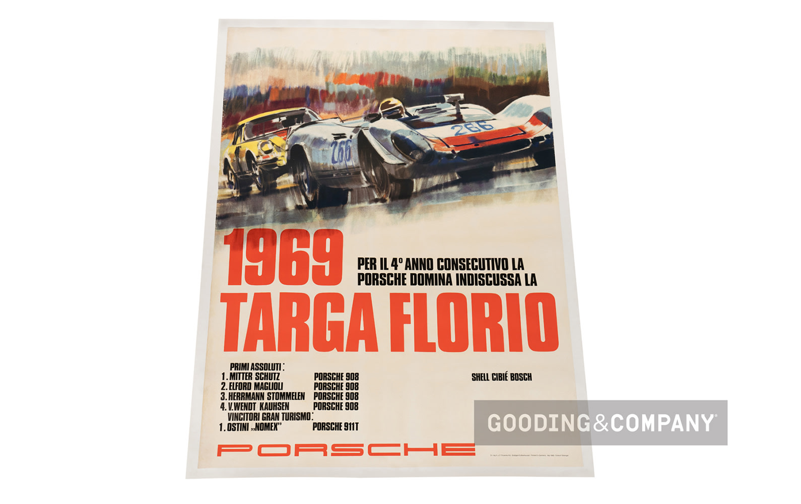 1969 Targa Florio Poster