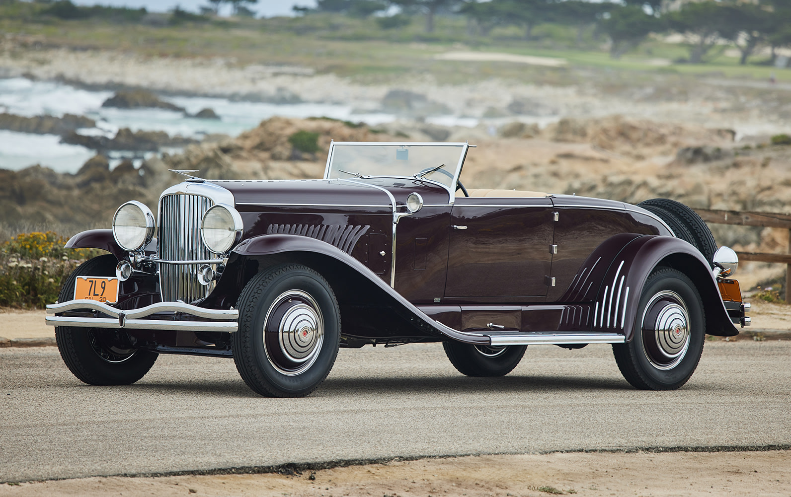 1930 Duesenberg Model J Disappearing-Top Convertible Coupe (1)