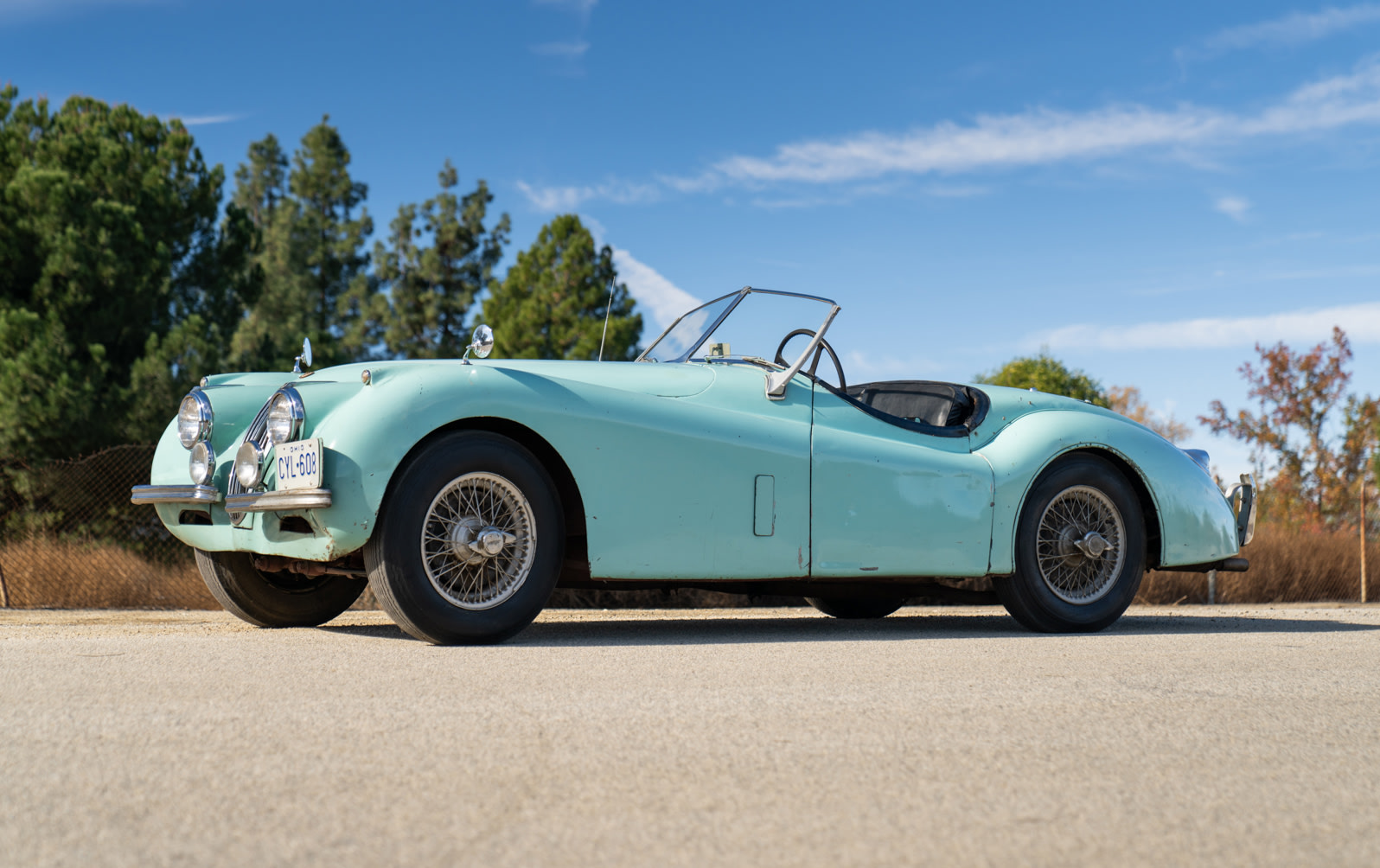 1954 Jaguar XK120 SE Roadster 