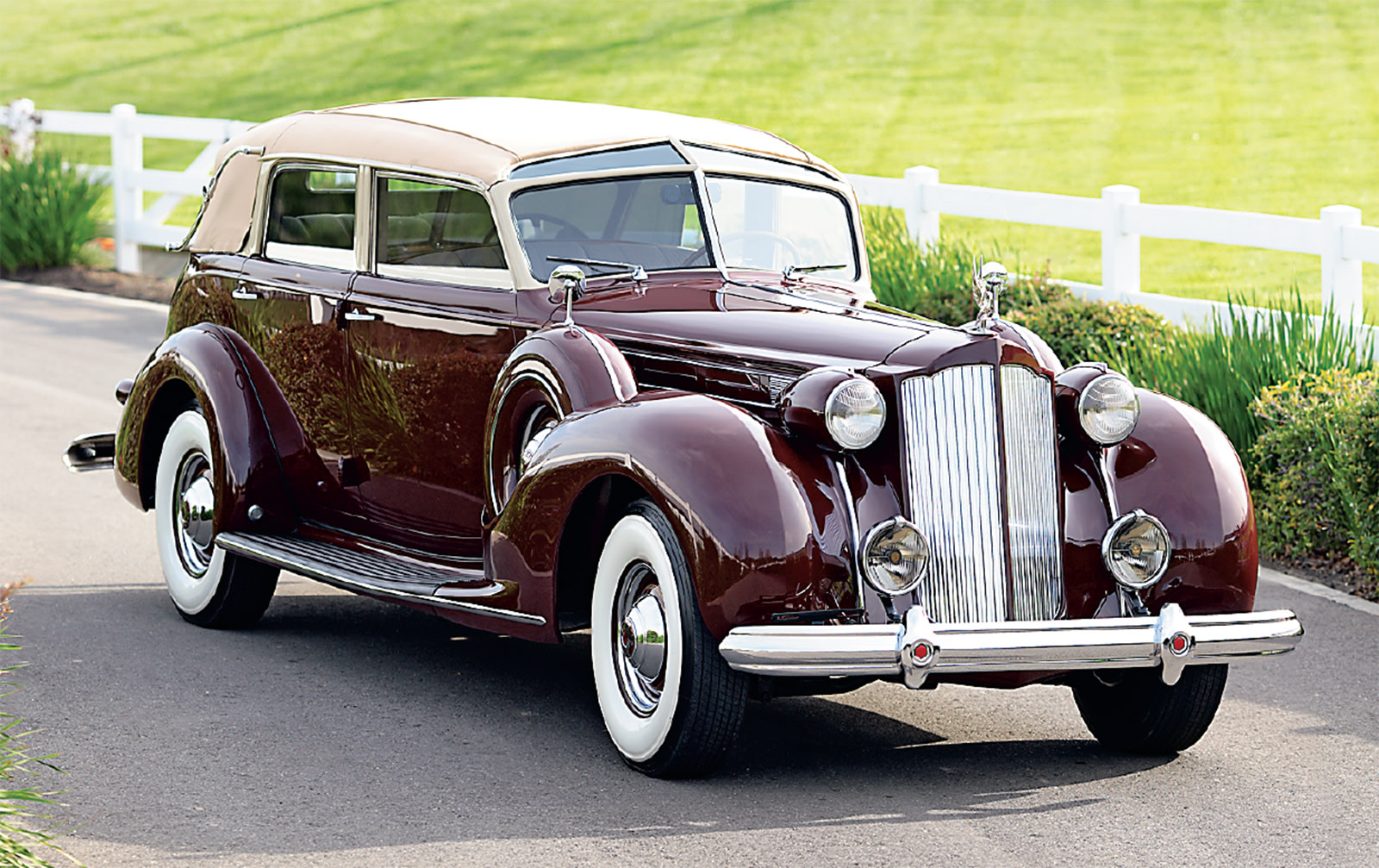 1938 Packard V-12 Brunn Touring Cabriolet