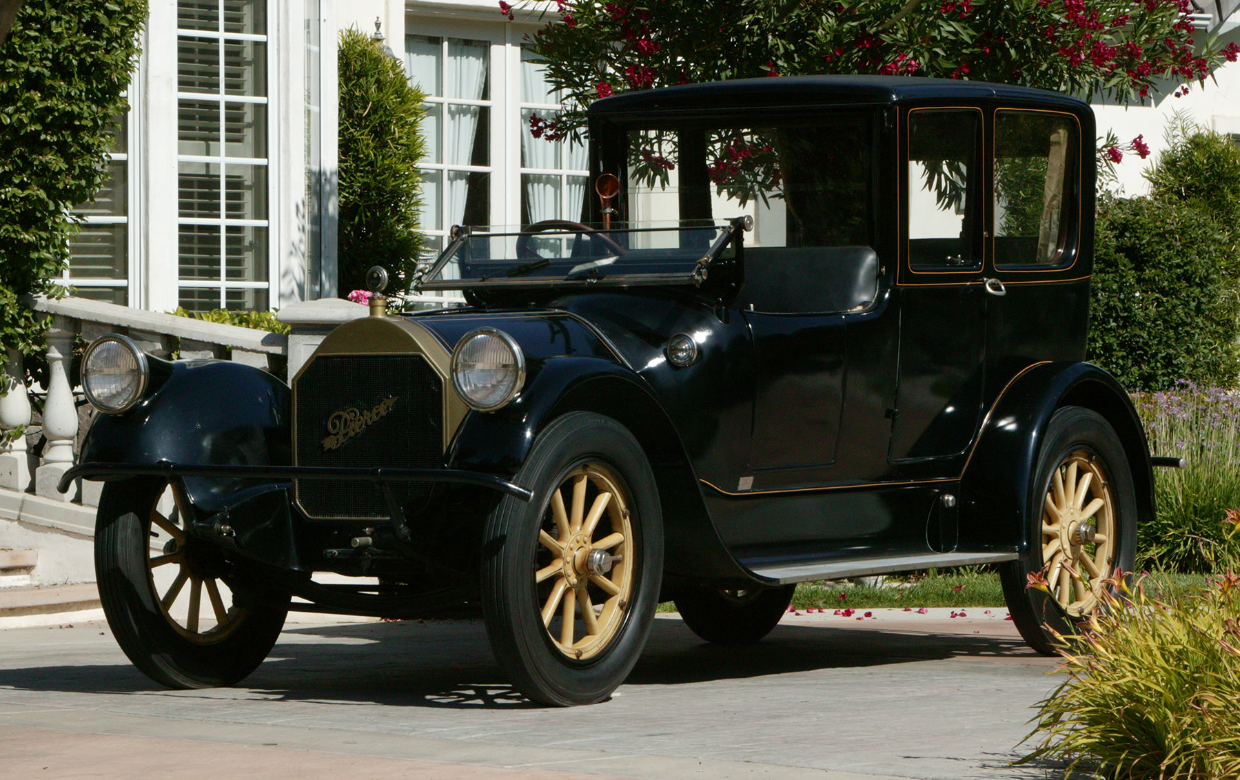 1917 Pierce-Arrow Model 38 C-4 Open-Front French Brougham