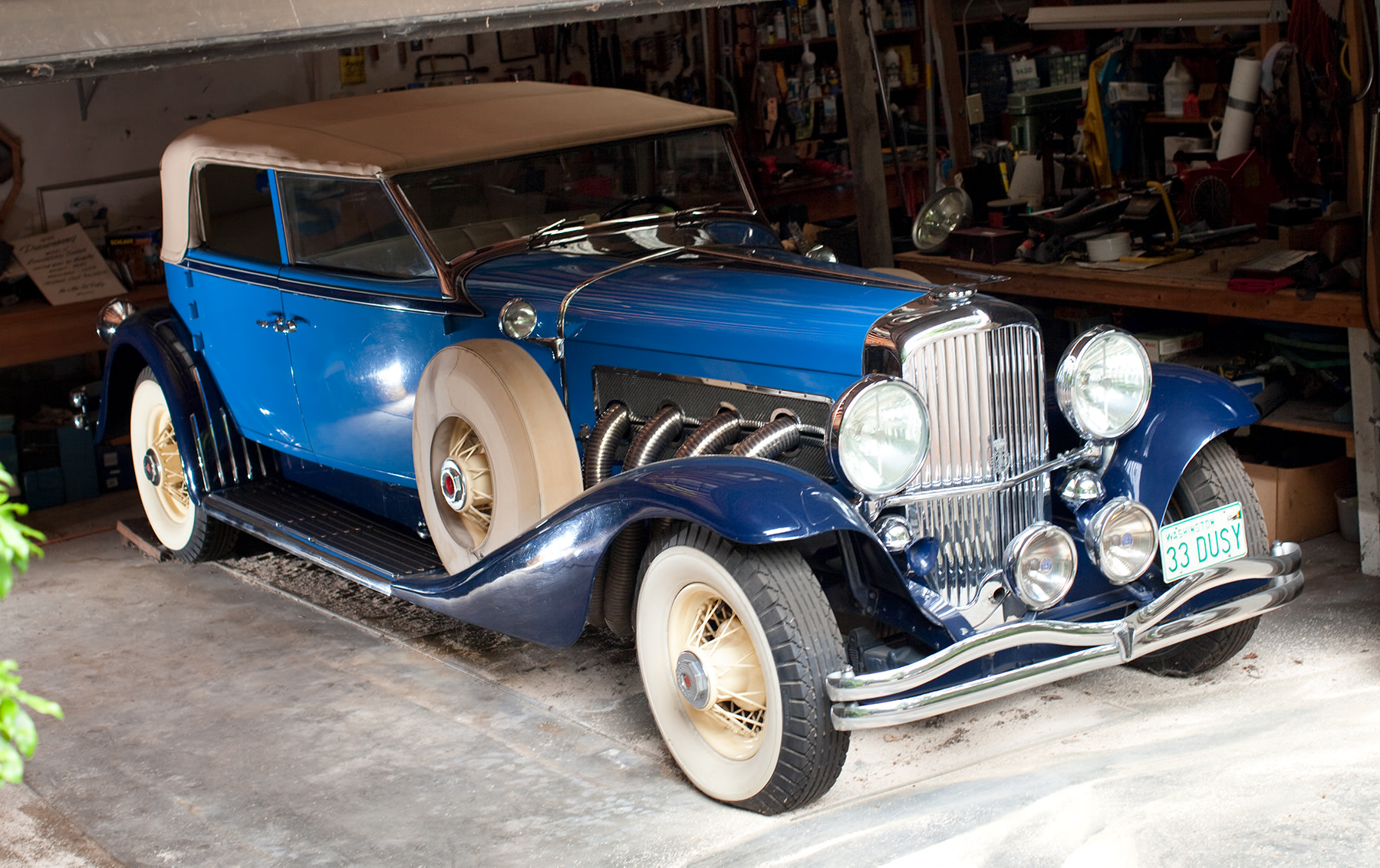 1933 Duesenberg SJ LWB Convertible Berline