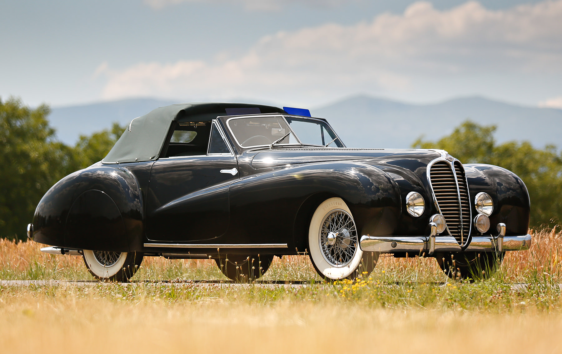 1948 Delahaye 135 MS Three-Position Cabriolet