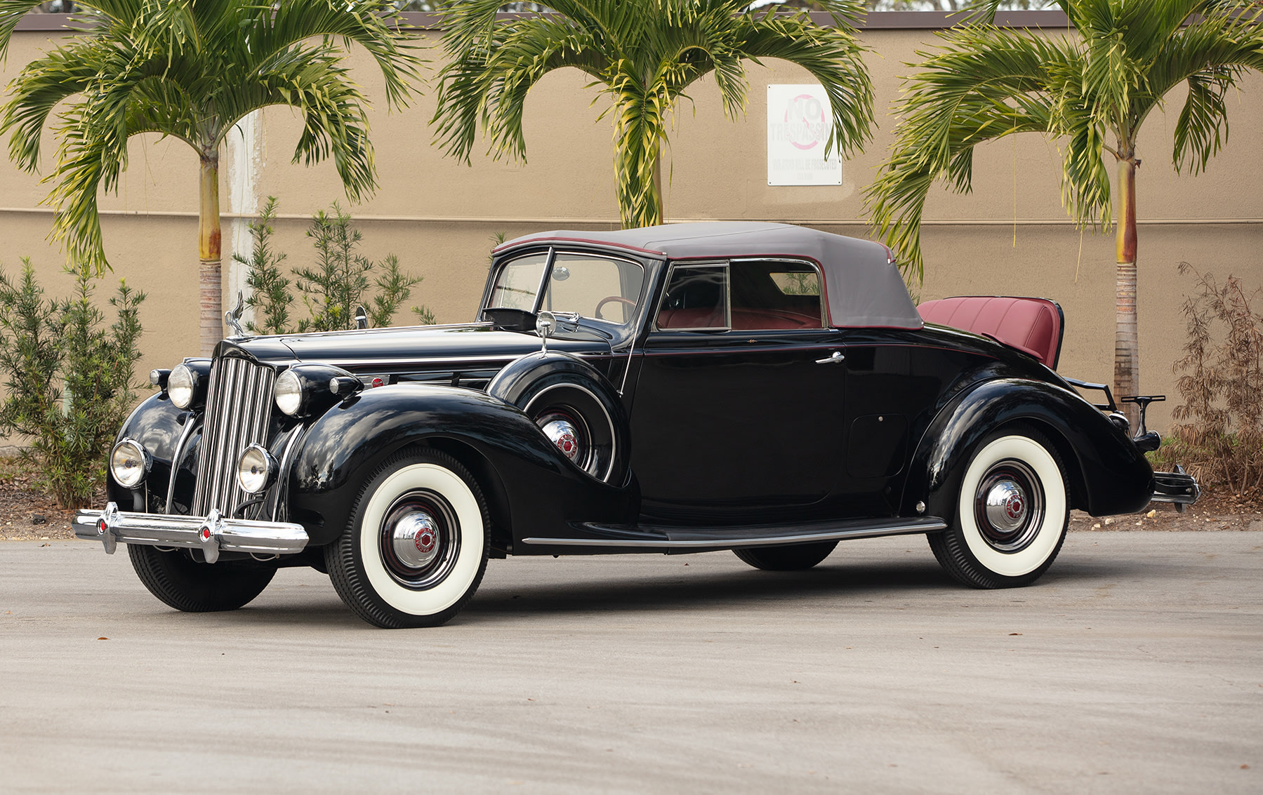 1939 Packard Twelve 1707 Convertible Coupe
