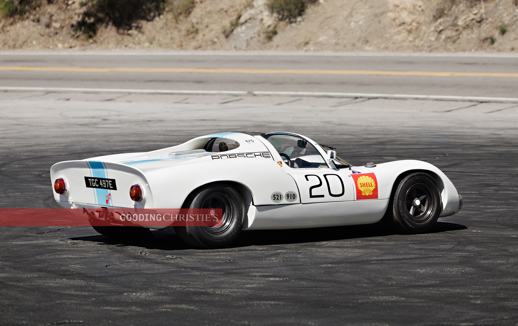 1967 Porsche 910 profile