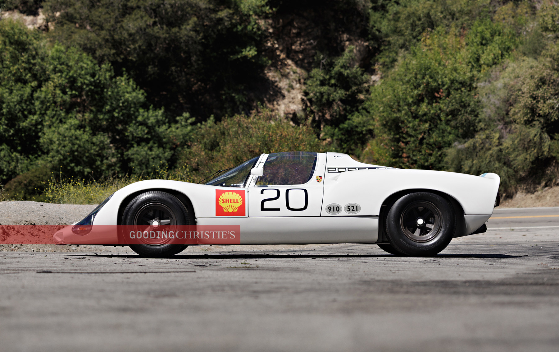 1967 Porsche 910 at Gooding & Christie's Pebble Beach