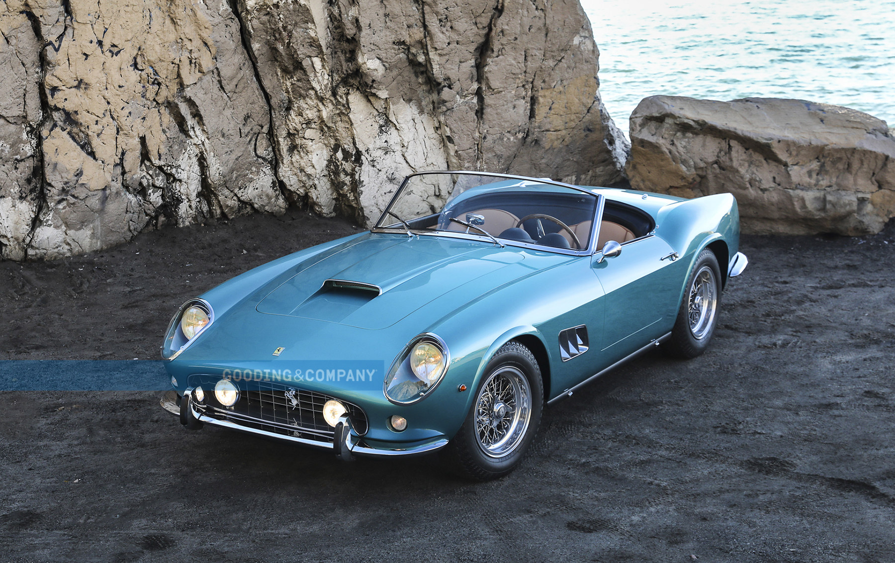 Ferrari 250 gt Berlinetta SWB желтая