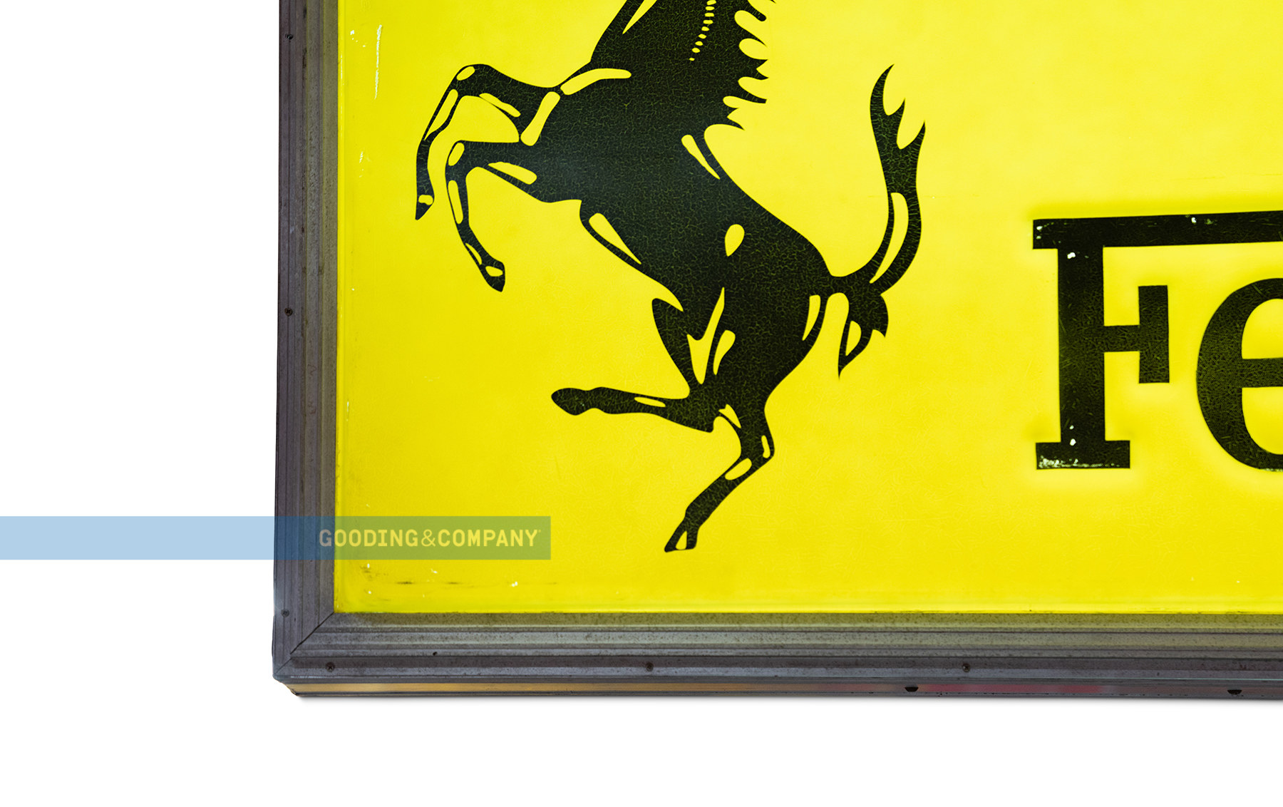 Ferrari Illuminated Dealership Sign