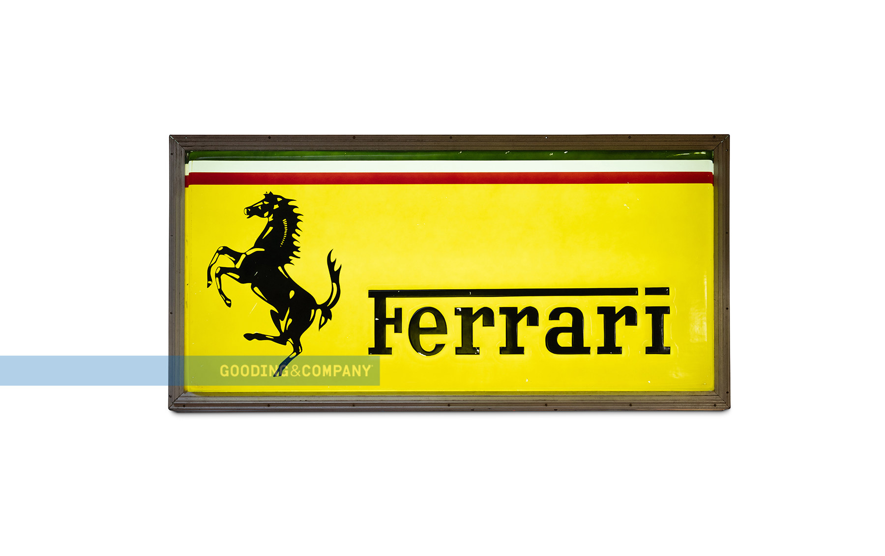 Ferrari Illuminated Dealership Sign