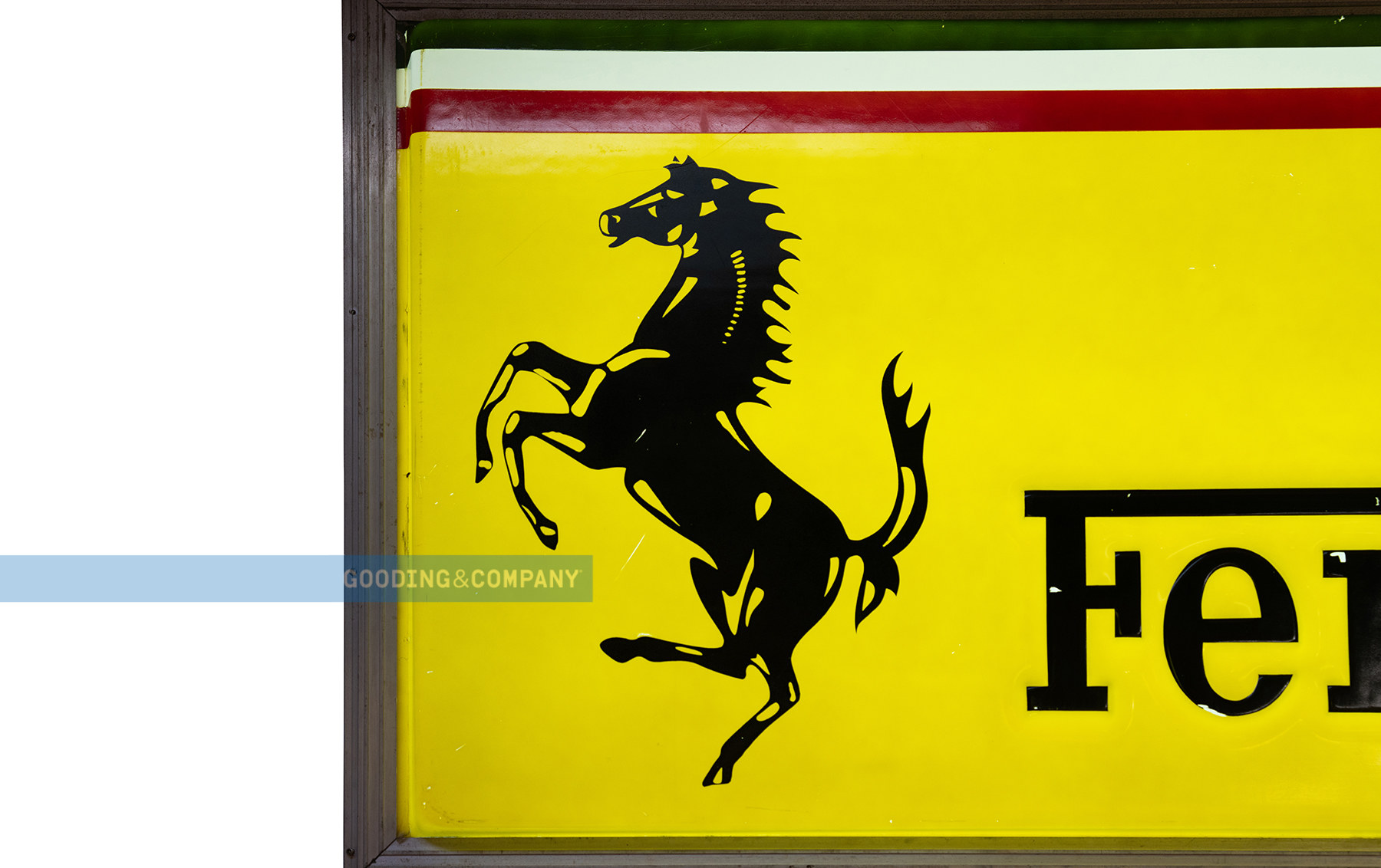 Ferrari Illuminated Dealership Sign