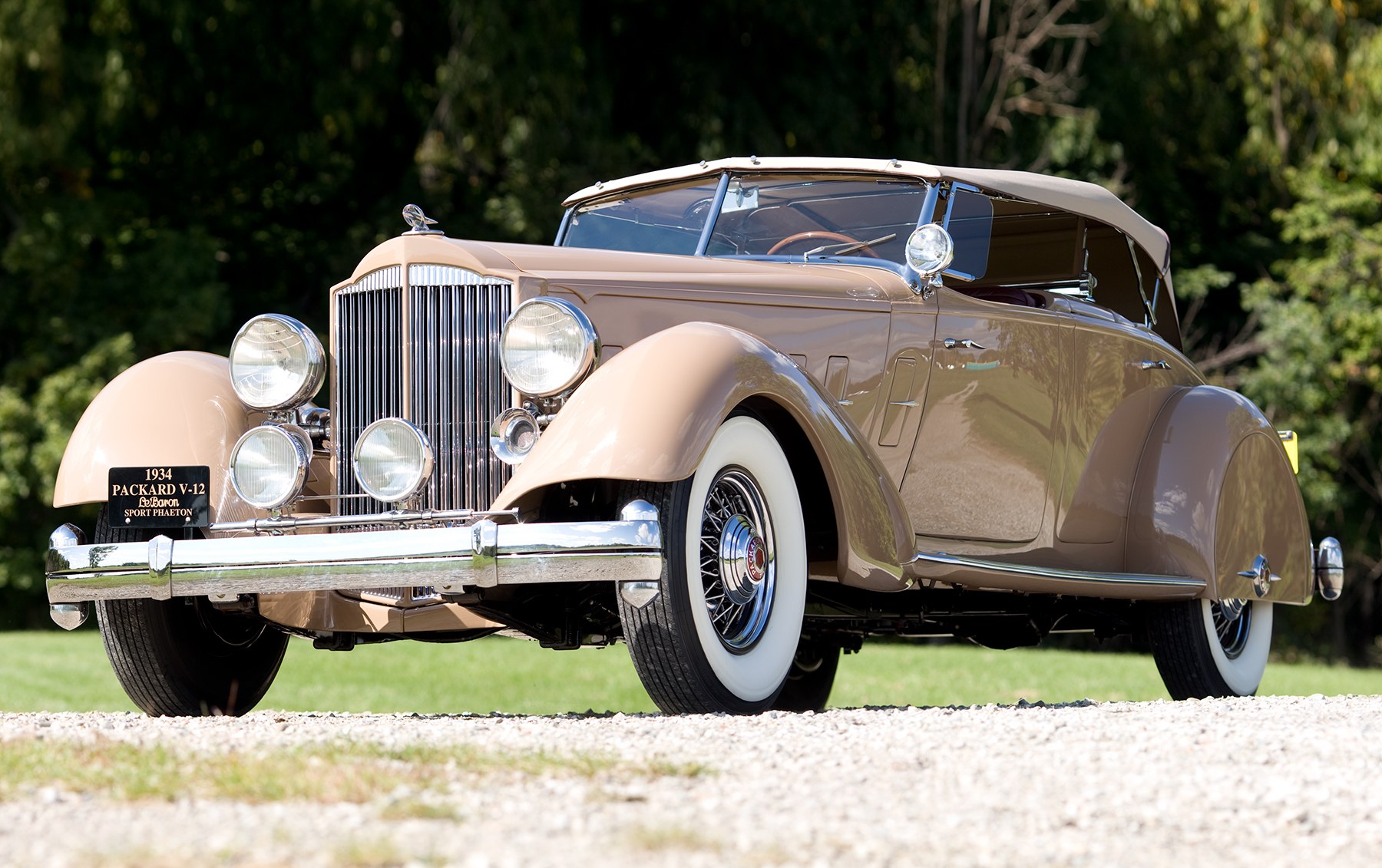 1934 Packard 1108 Twelve Sport Phaeton