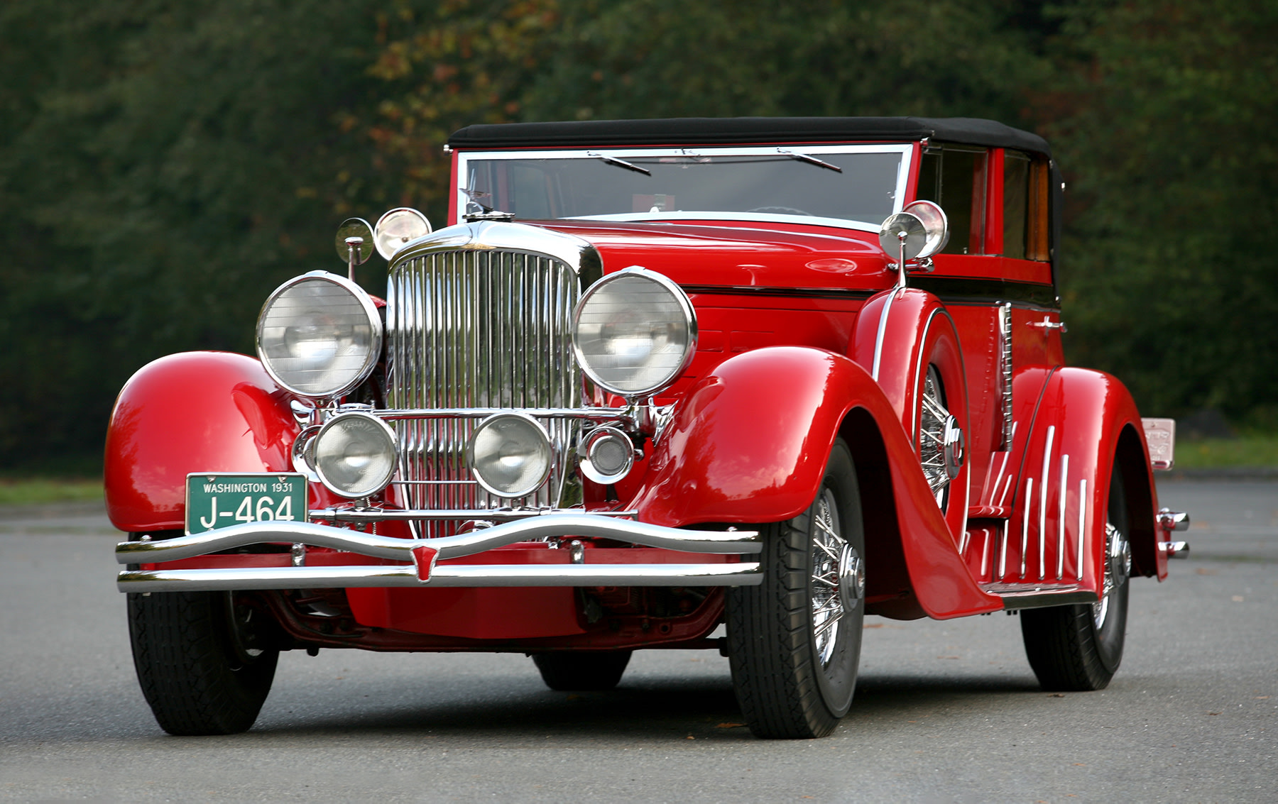 1931 Duesenberg Model J Convertible Sedan (1)