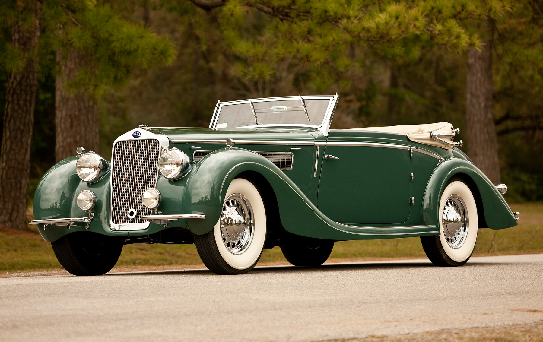 1937 Delage D8 120 Drop Head Coupe