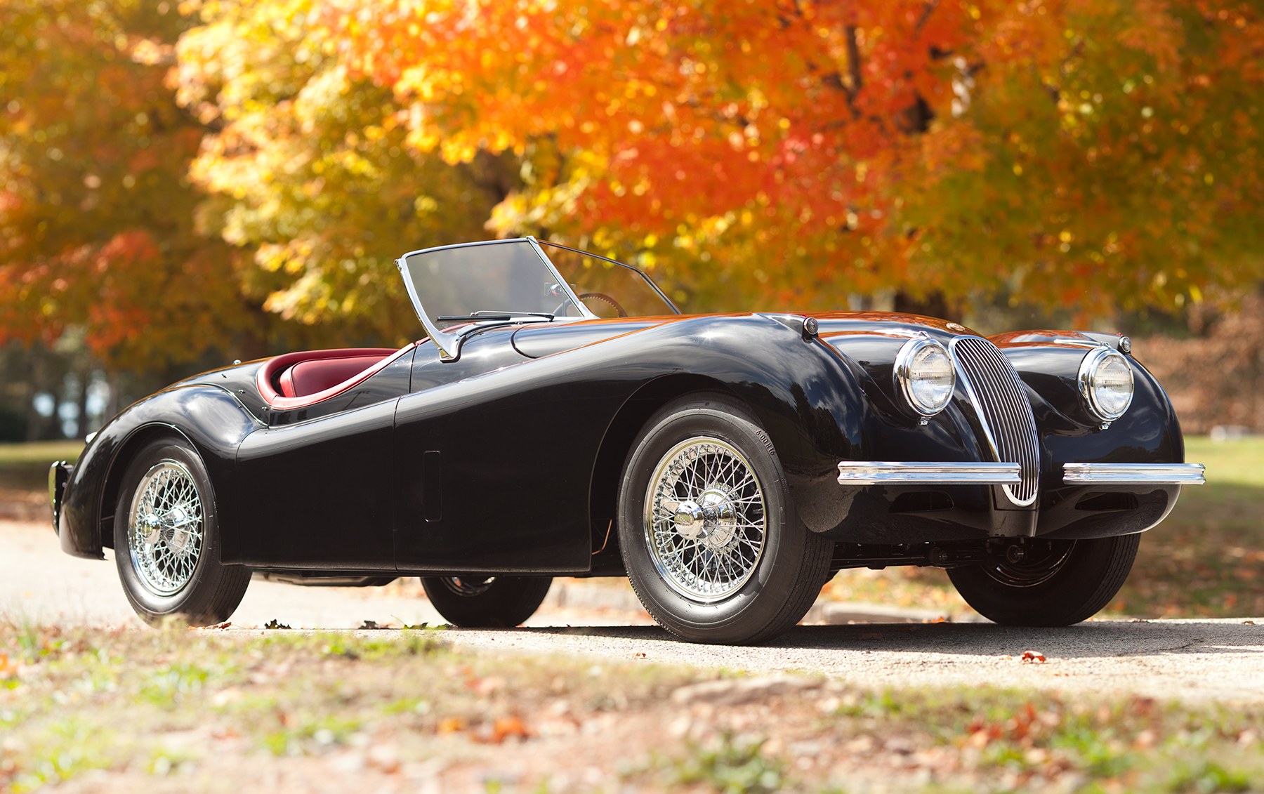 1954 Jaguar XK120 M Roadster-2