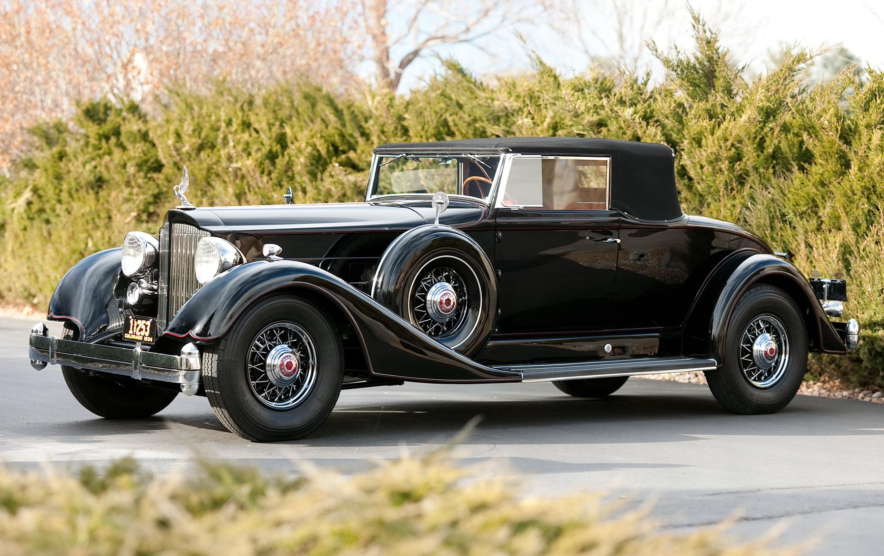 1934 Packard Twelve Model 1107 Coupe Roadster