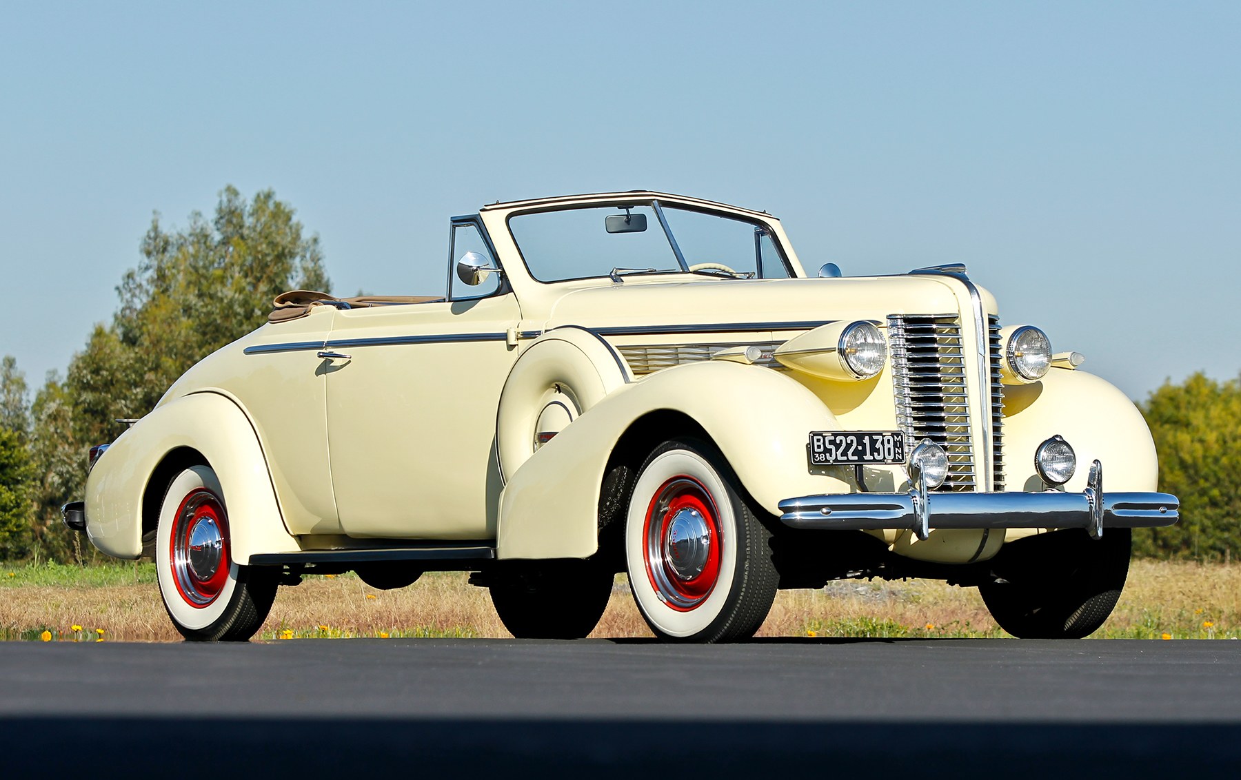 1938 Buick Special Series 46C Convertible Coupe