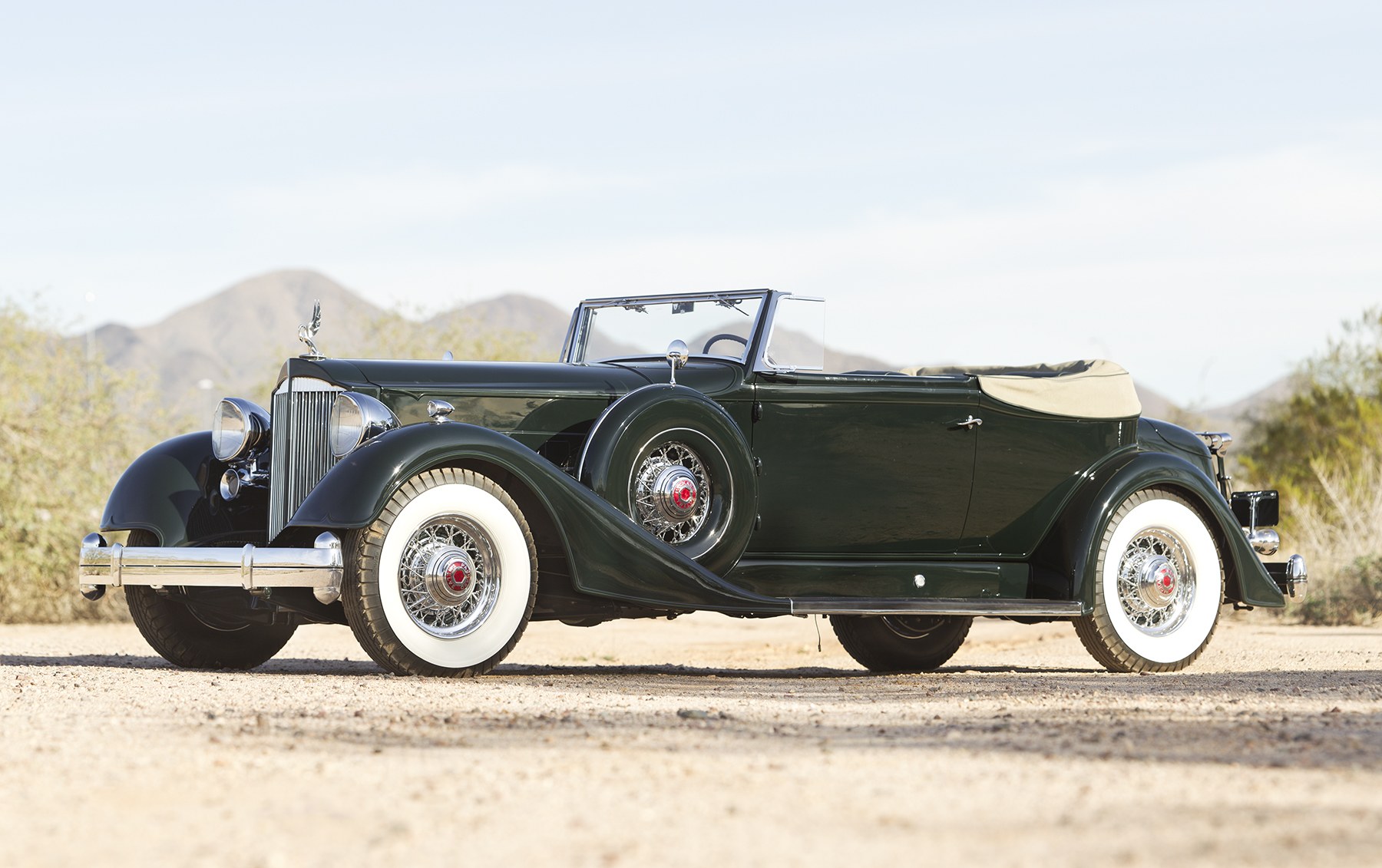 1934 Packard Twelve 1107 Convertible Victoria