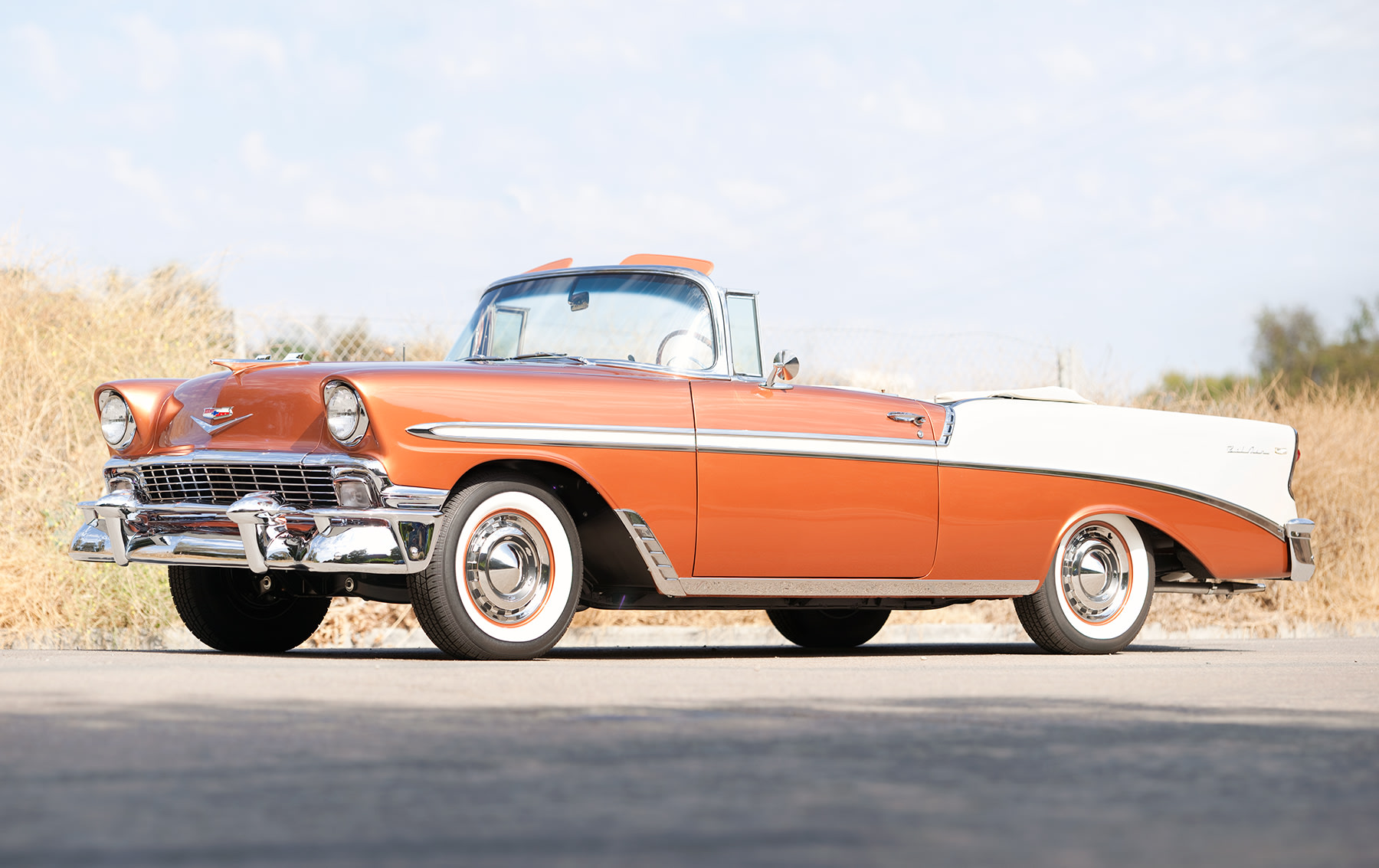 1956 Chevrolet Bel Air Convertible-3