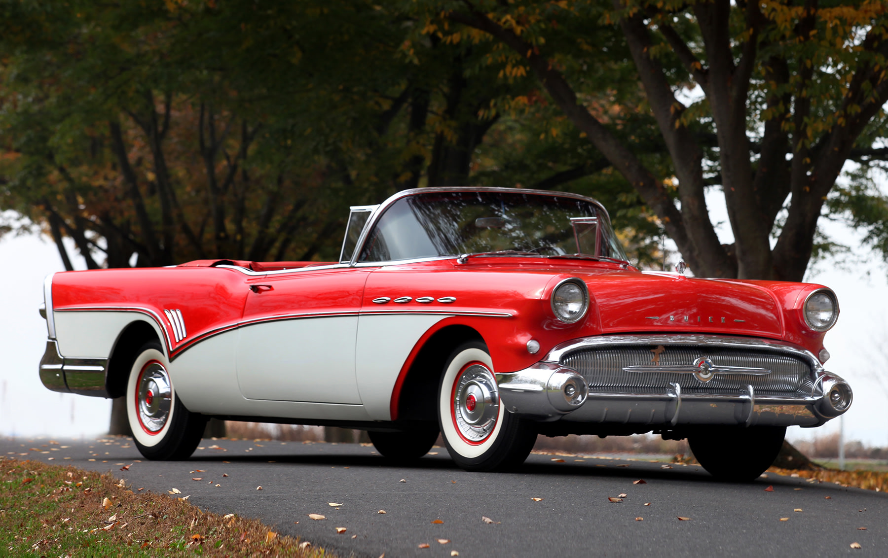 1957 Buick Roadmaster Convertible Coupe-3