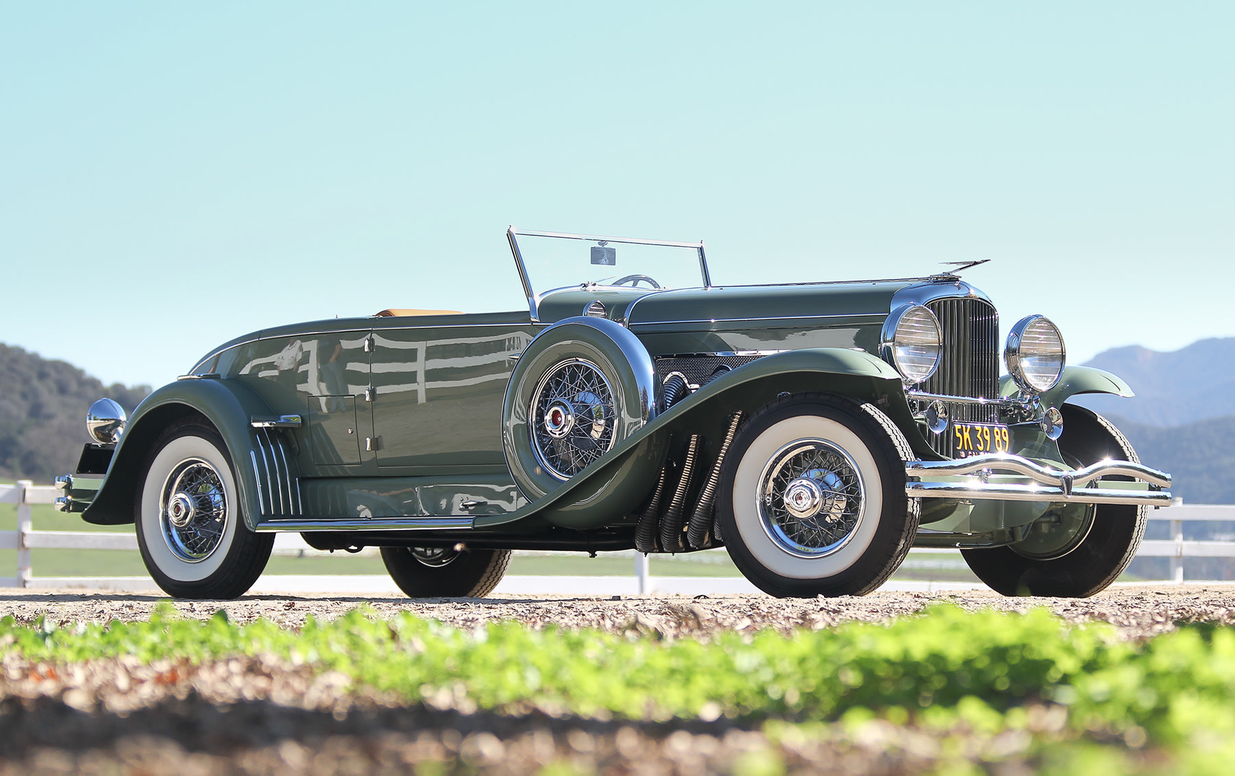 1933 Duesenberg Model J Disappearing-Top Convertible Coupe