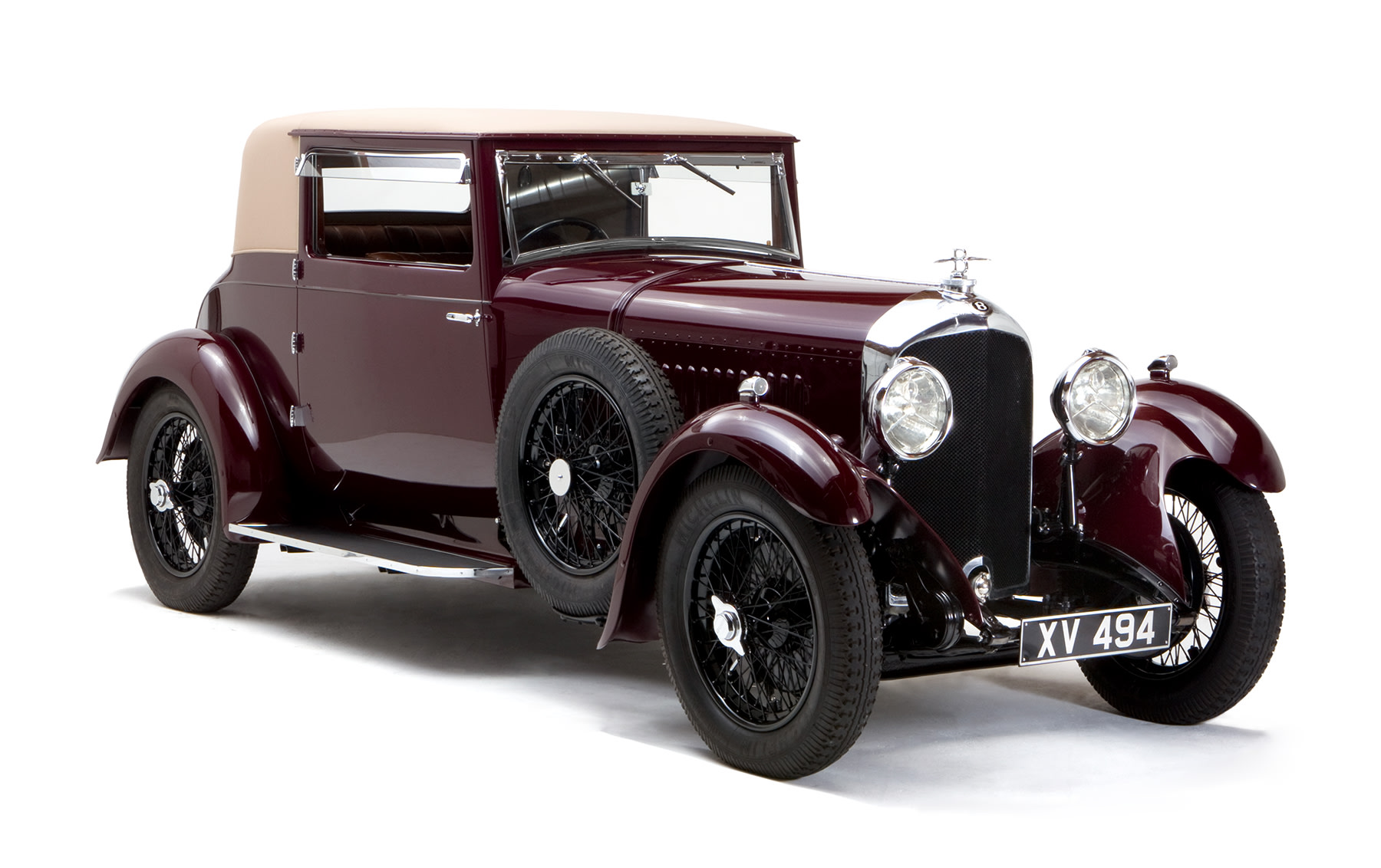 1928 Bentley 4 1/2 Litre British Flexible Coupe-2