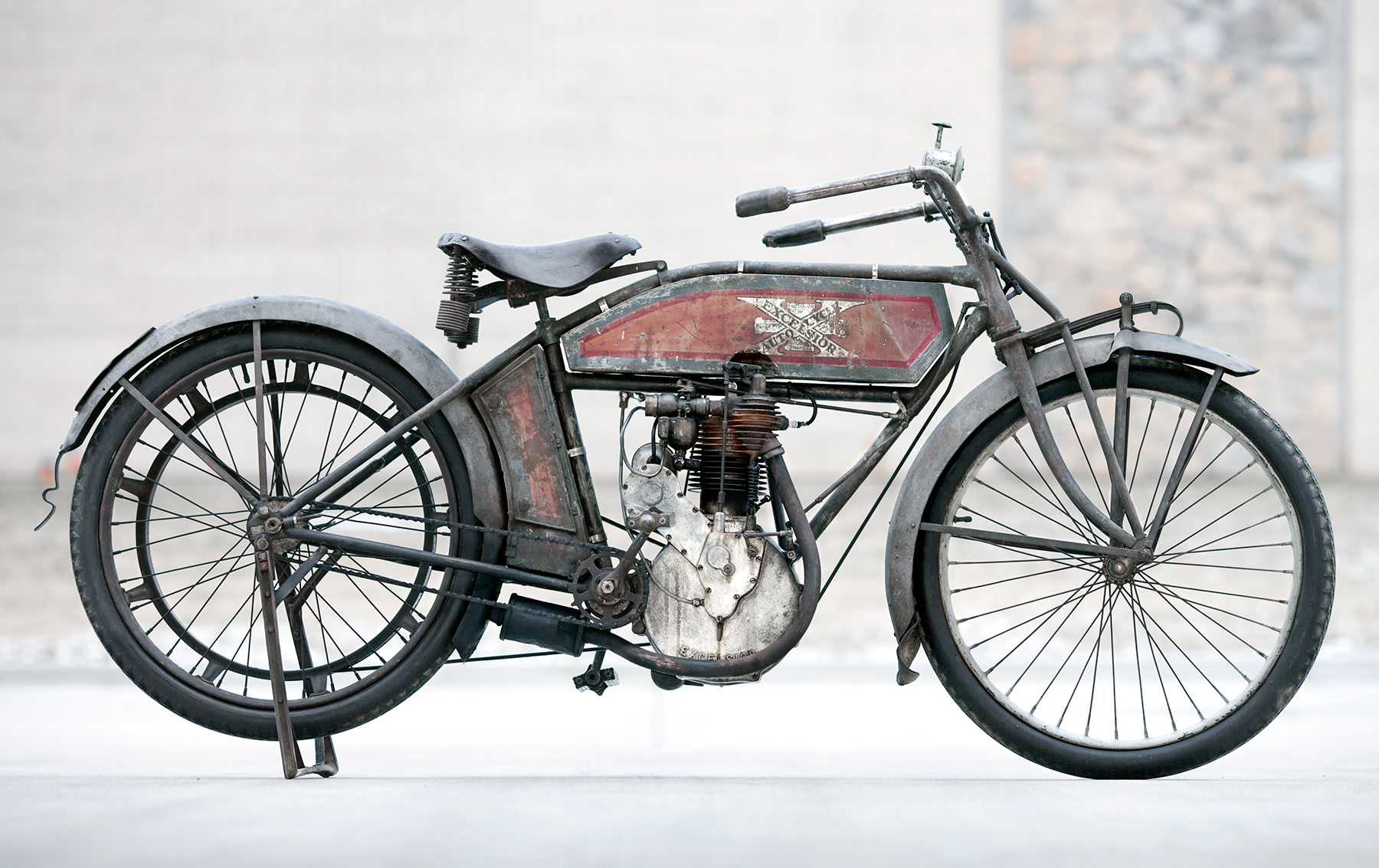 1912 Excelsior Model KM Single Auto-Cycle