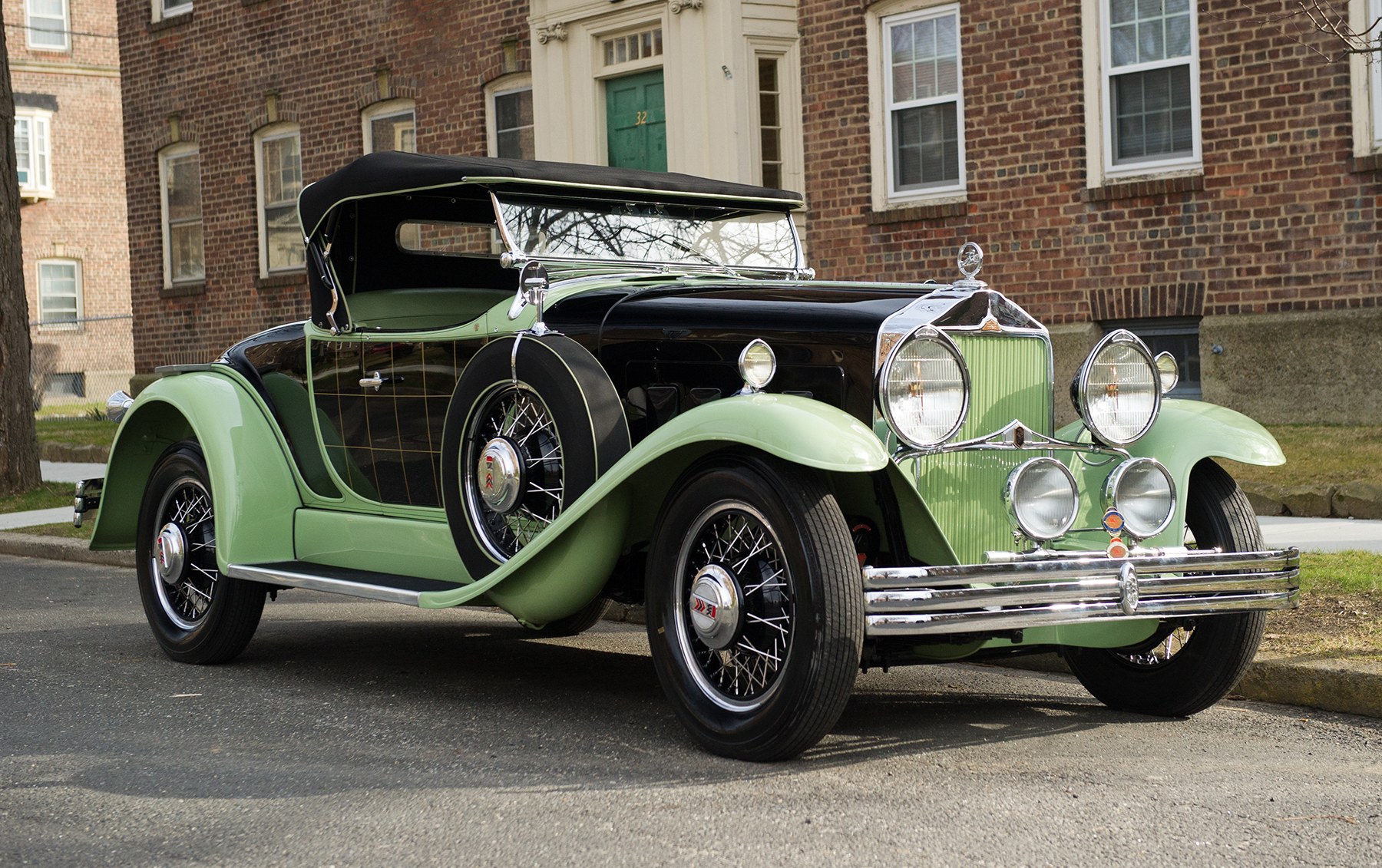 1930 Willys-Knight Great Six Plaid-Side Roadster