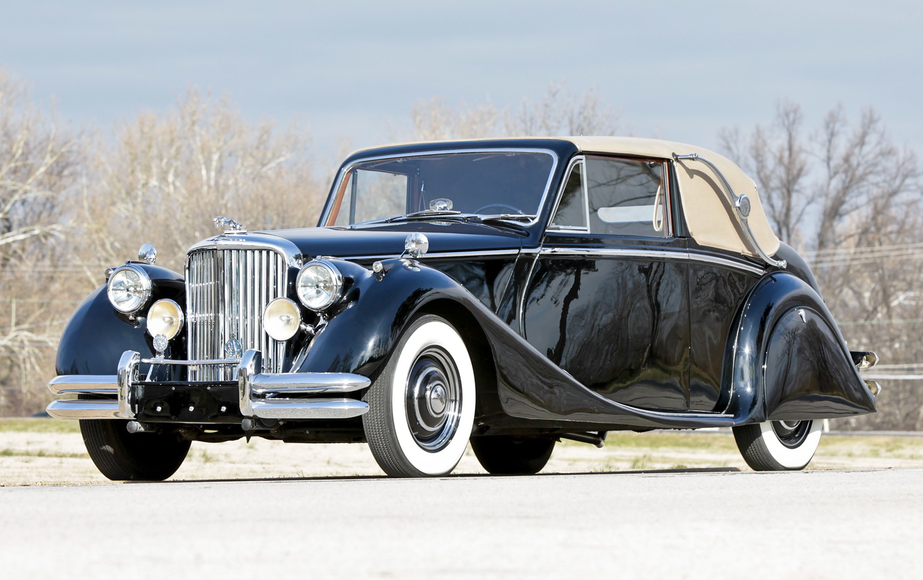 1950 Jaguar Mark V 3 1/2 Litre Drop Head Coupe