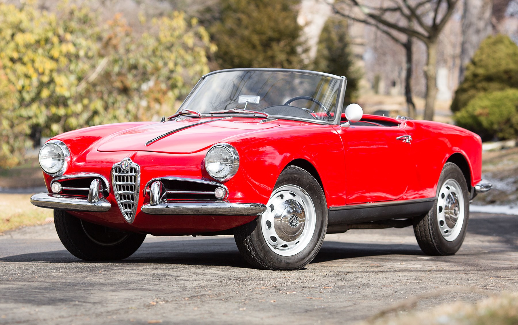 1957 Alfa Romeo Giulietta Spider-3