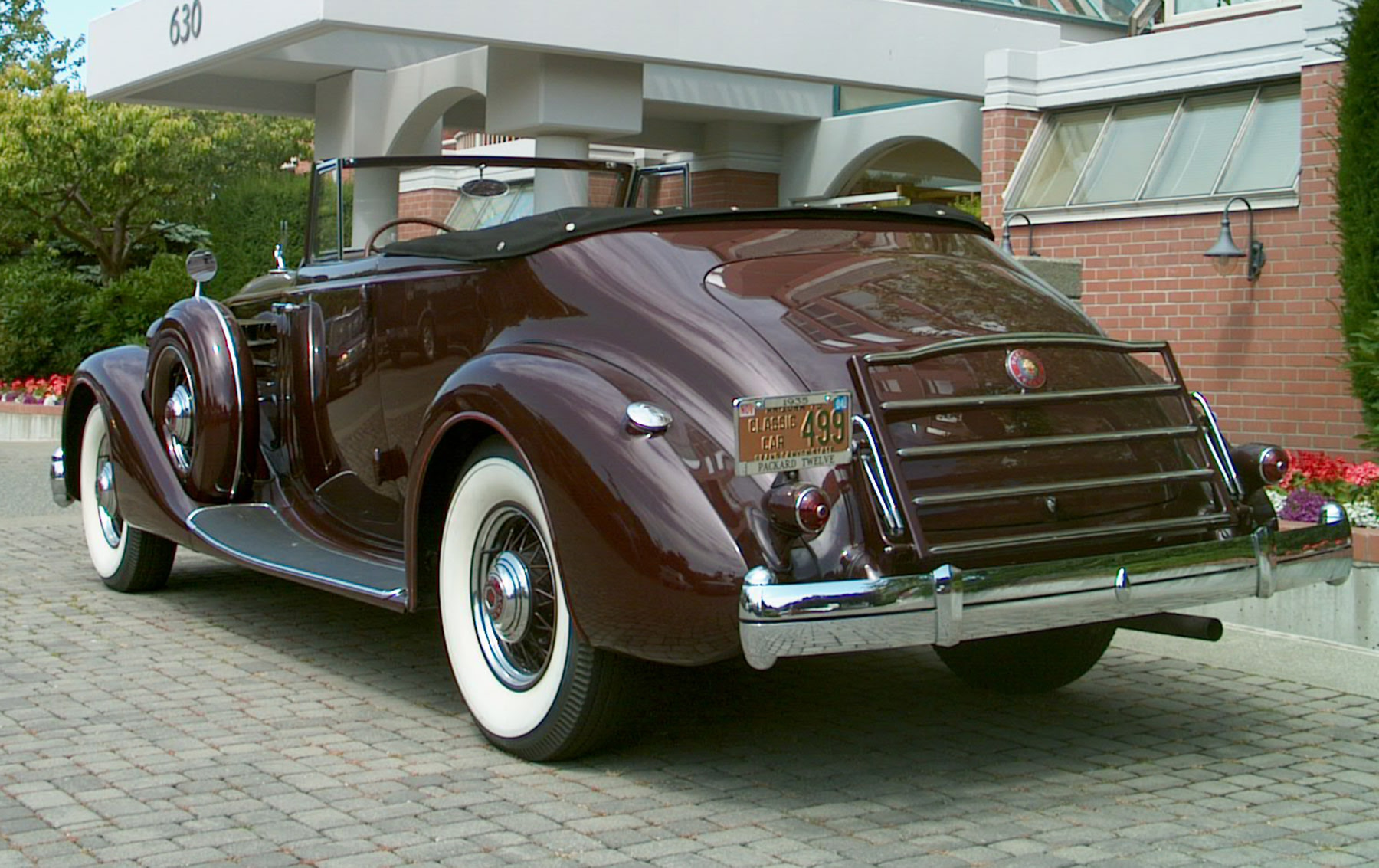 1935 Packard Twelve Model 1207 Convertible Victoria