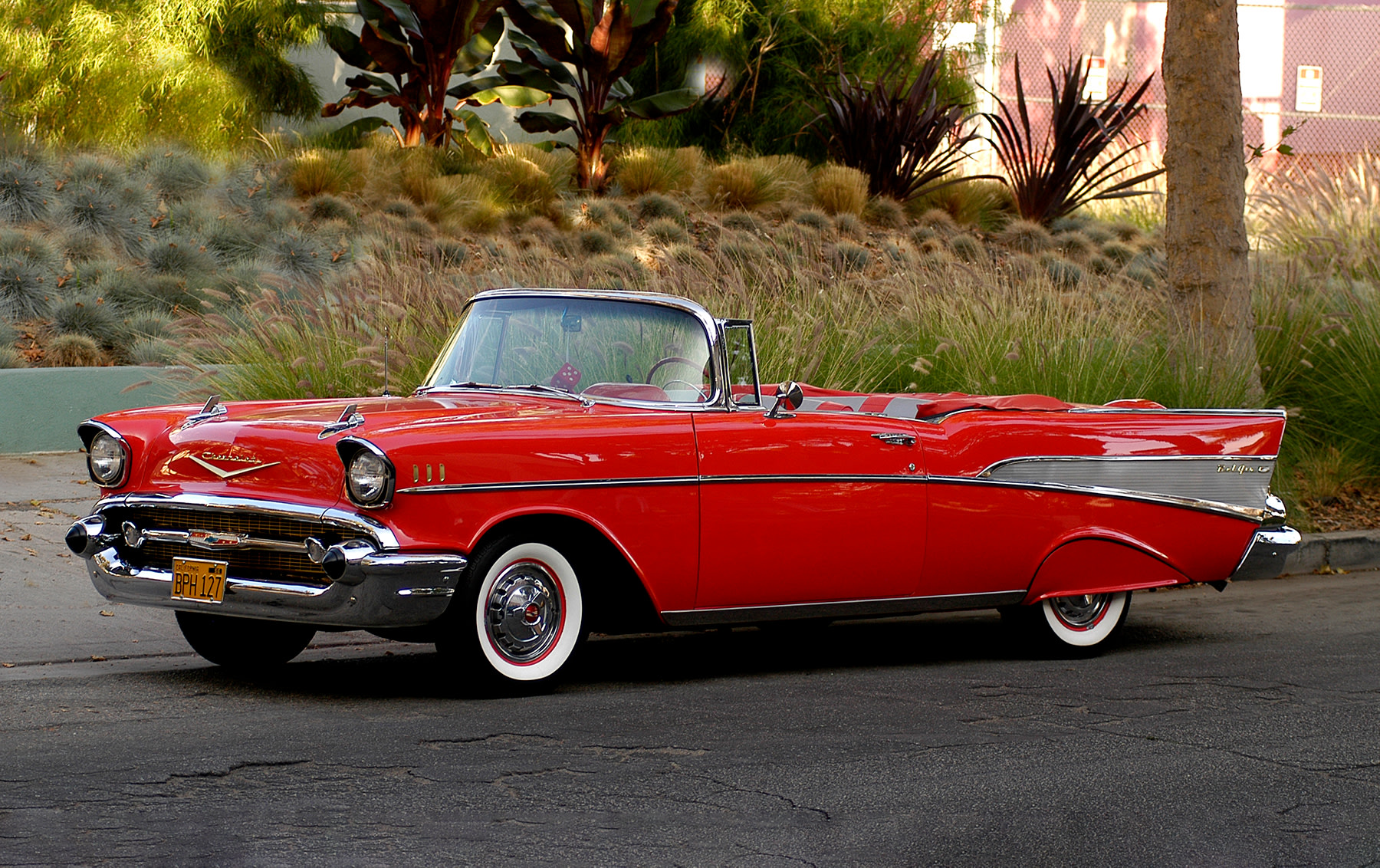 1957 Chevrolet Bel Air Convertible-3