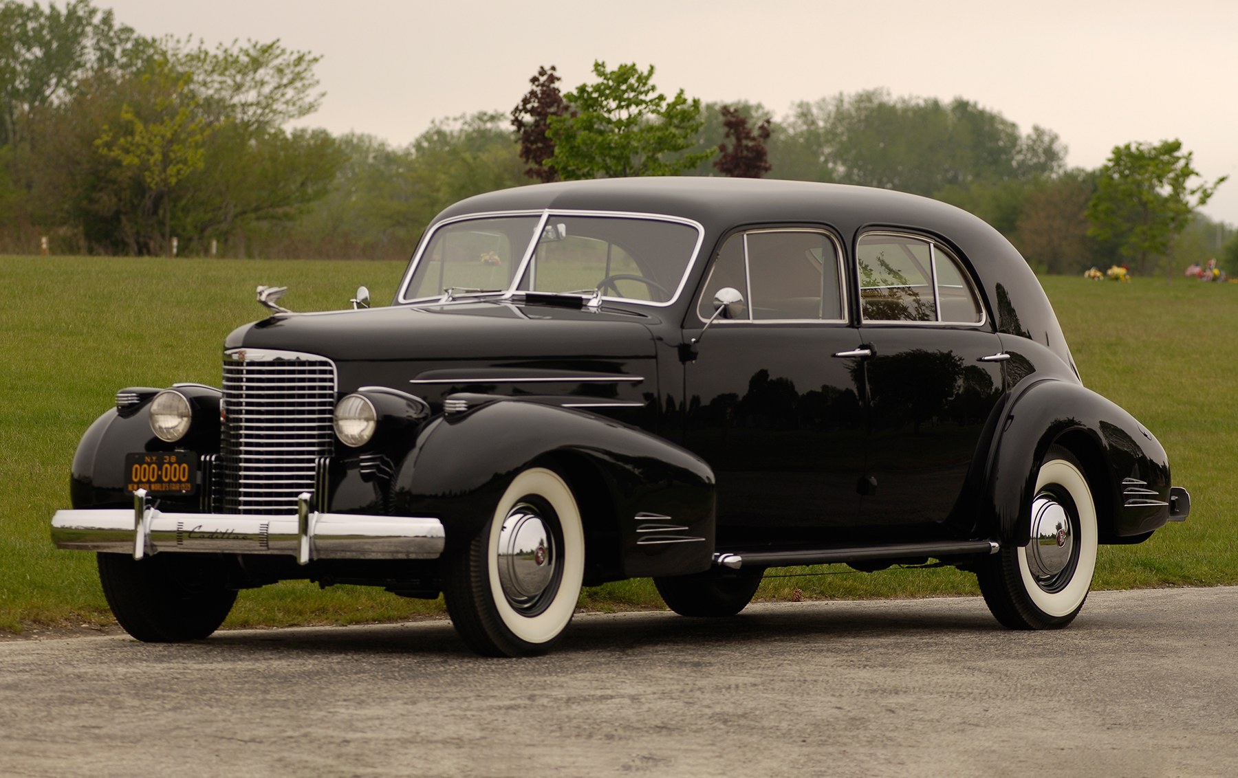 1938 Caddilac V-16 Fastback Sedan