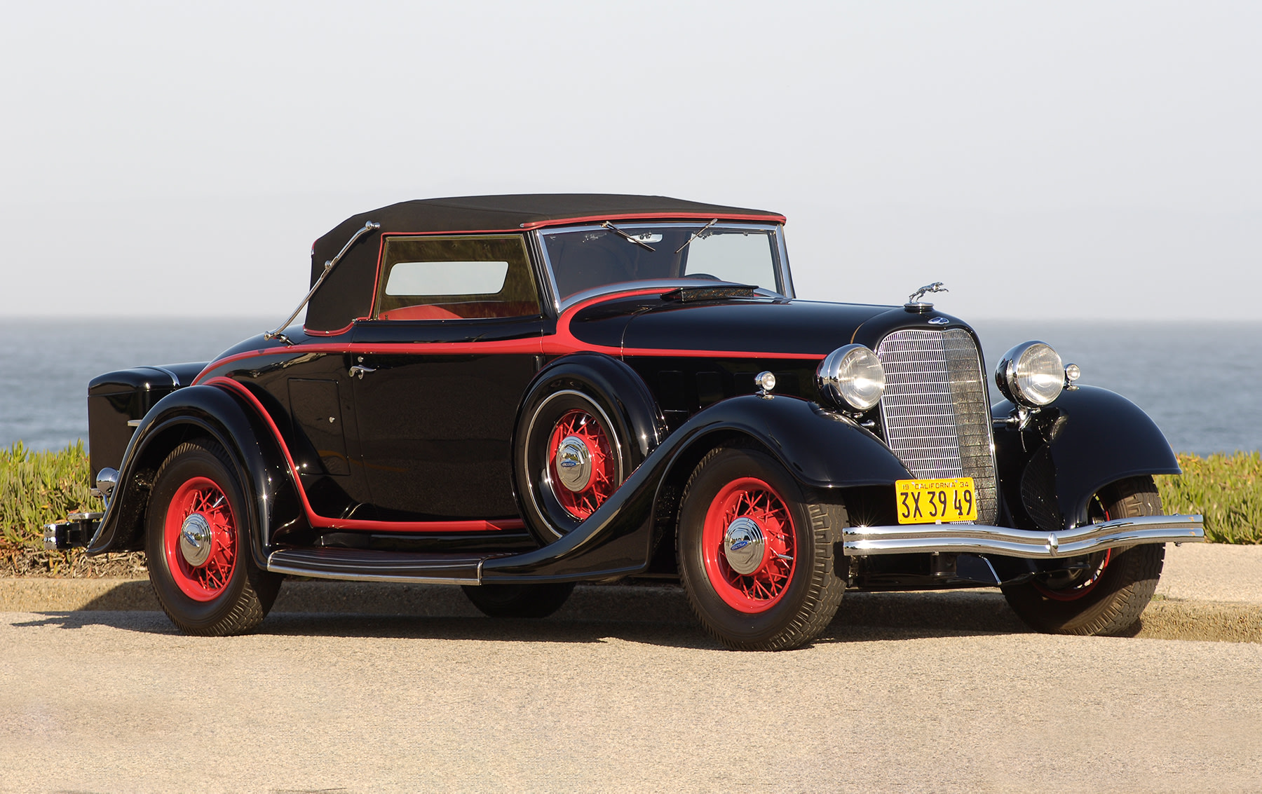 1934 Lincoln KA Convertible Coupe