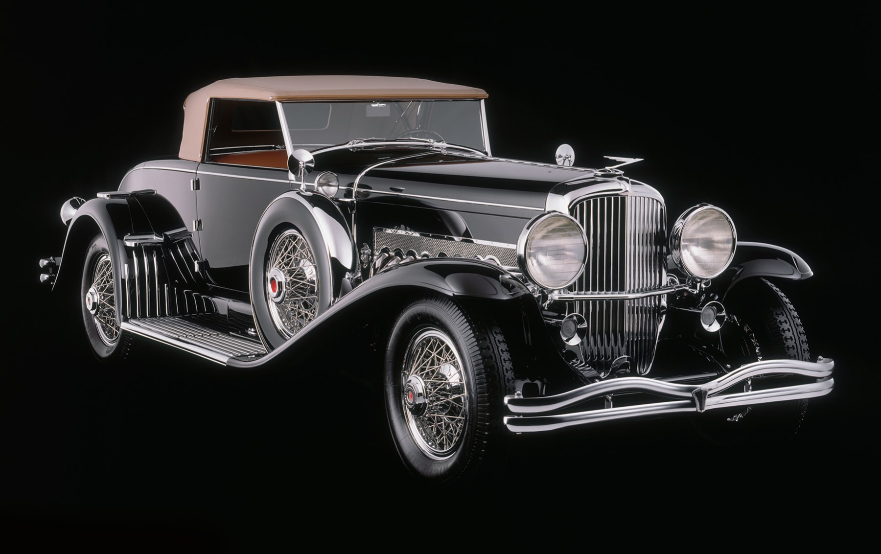 1933 Duesenberg SJ Dissapearing-Top Convertible Coupe