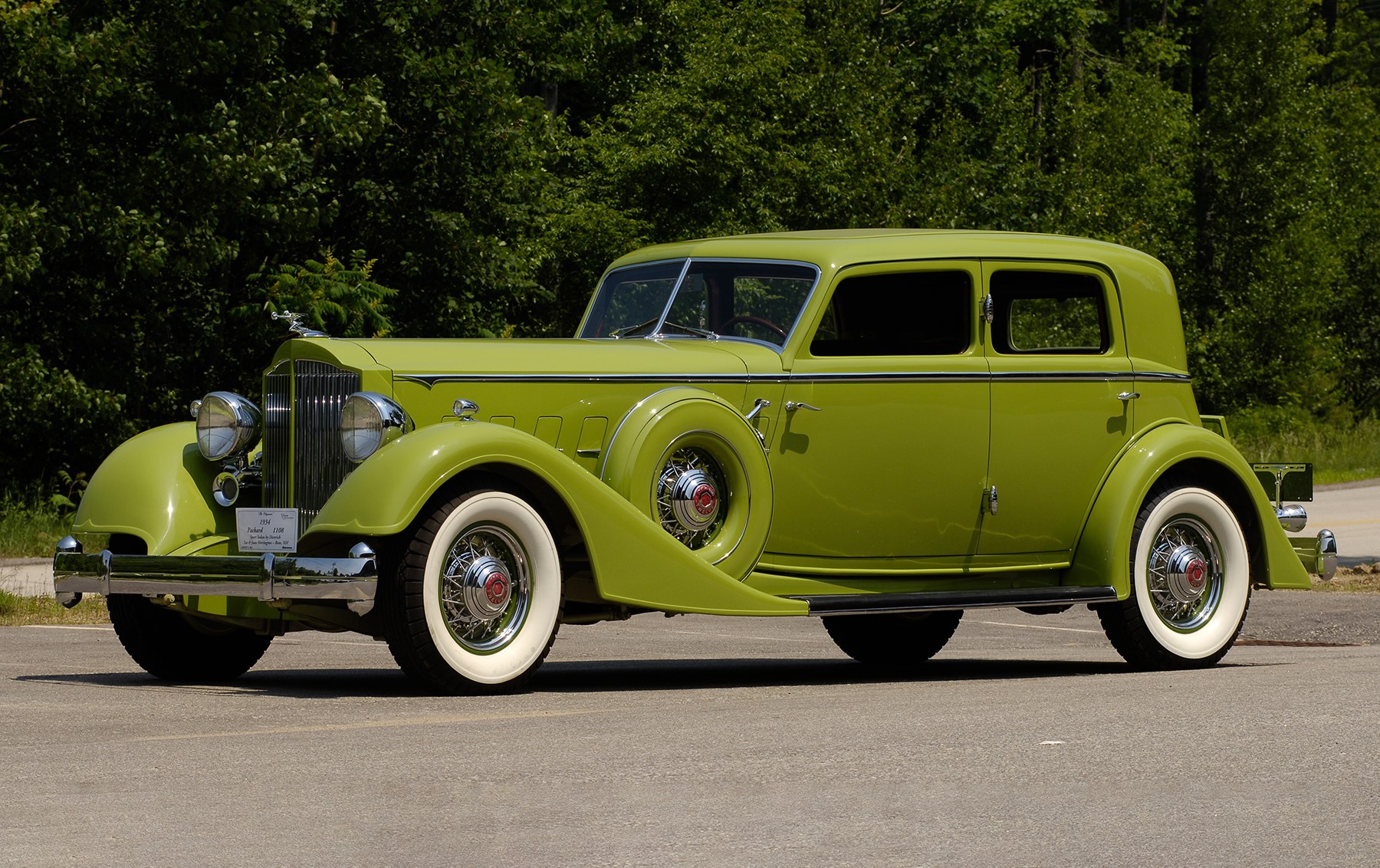 1934 Packard Twelve Dietrich Sport Sedan