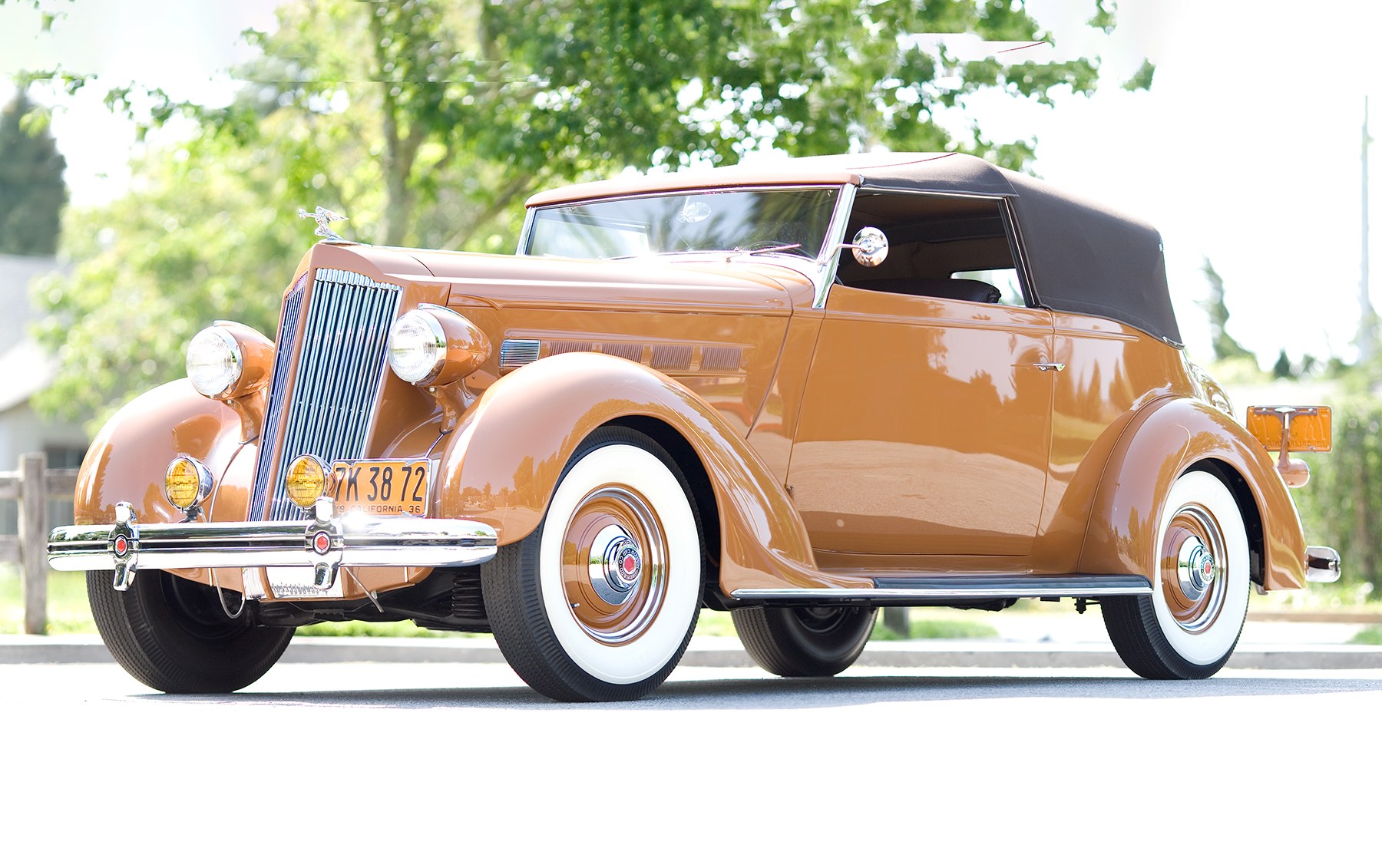 1936 Packard 120 Convertible Victoria-2