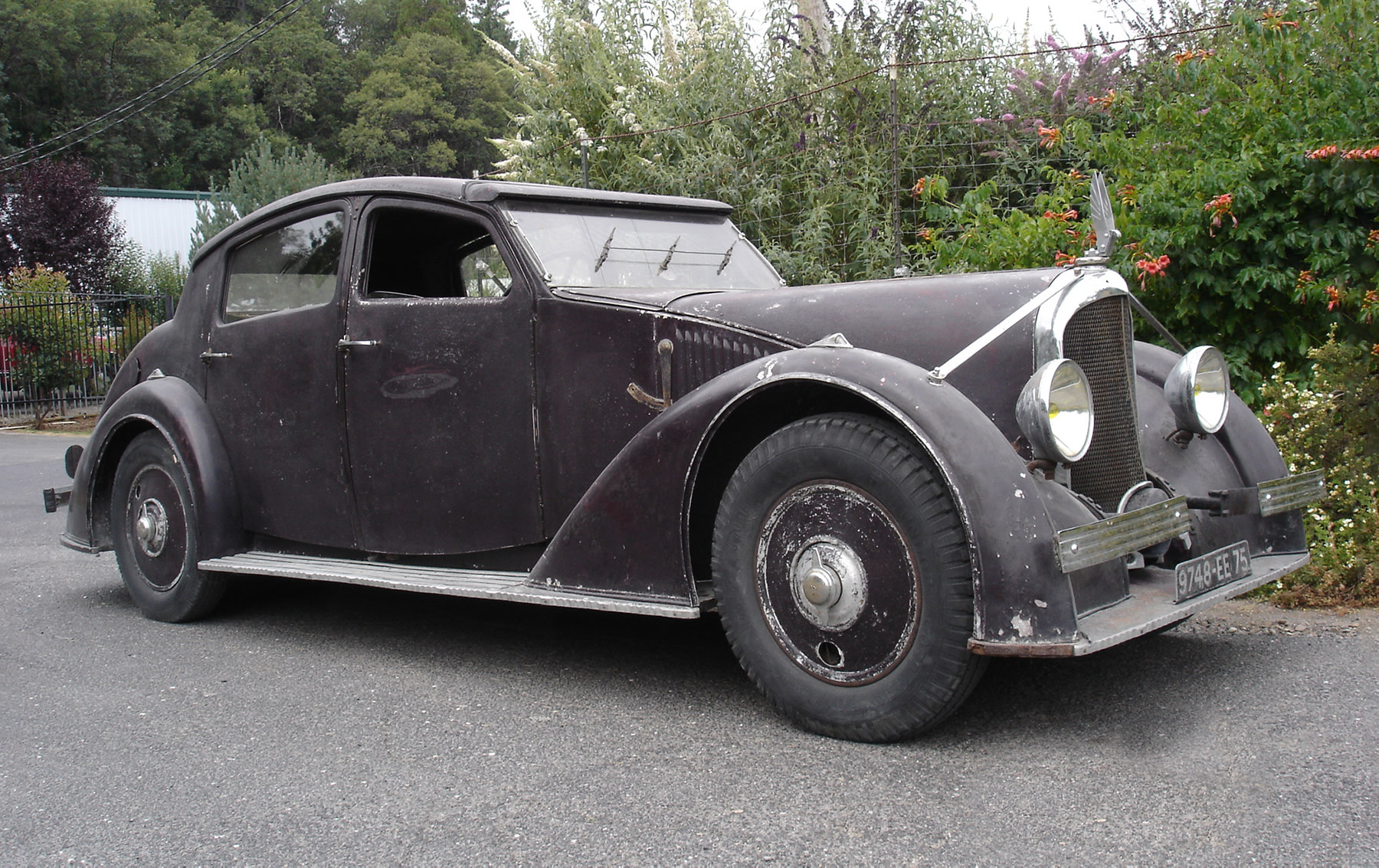 1935 Voisin C25 Clairière Berline-2