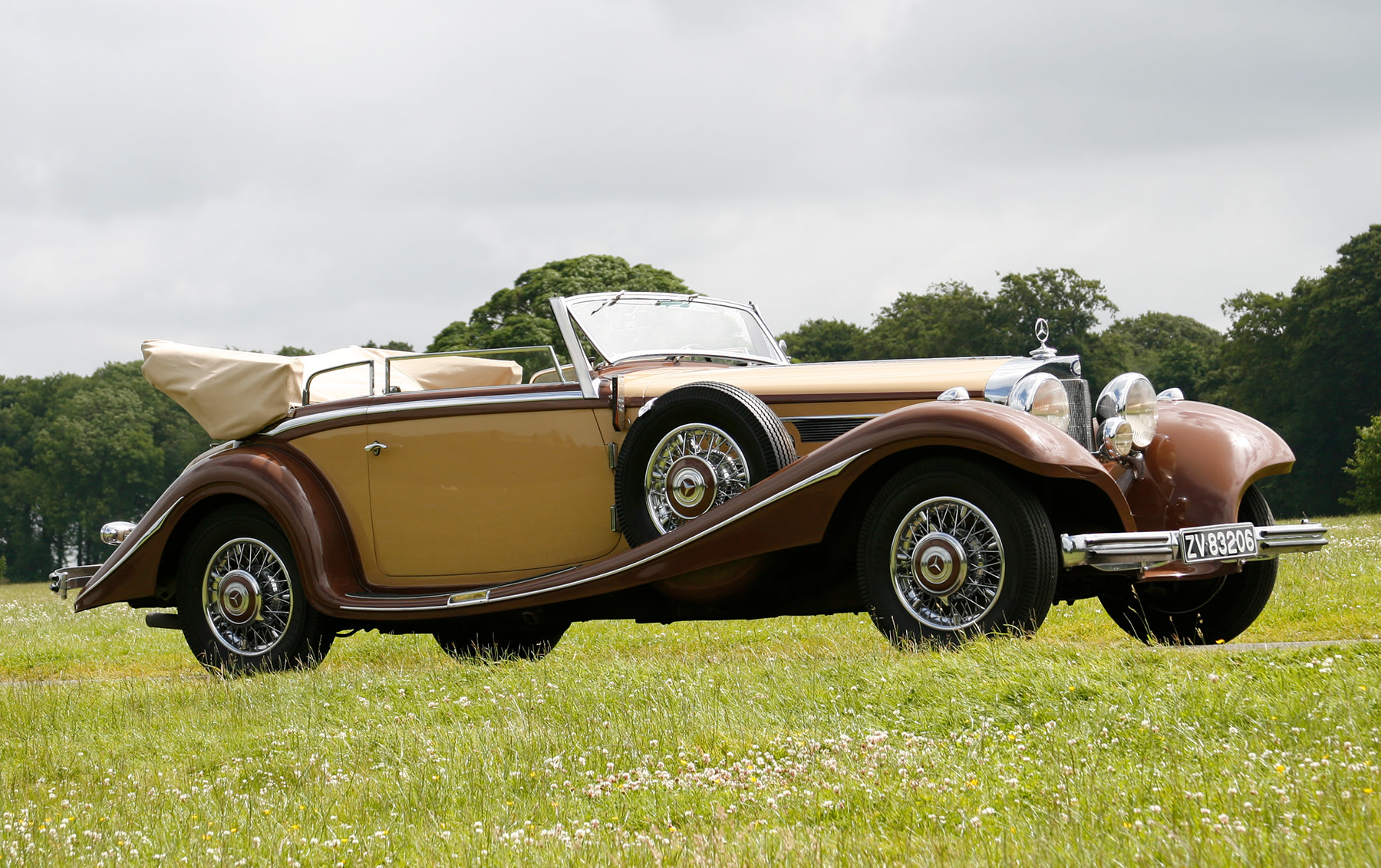 1936 Mercedes-Benz 500K Cabriolet B