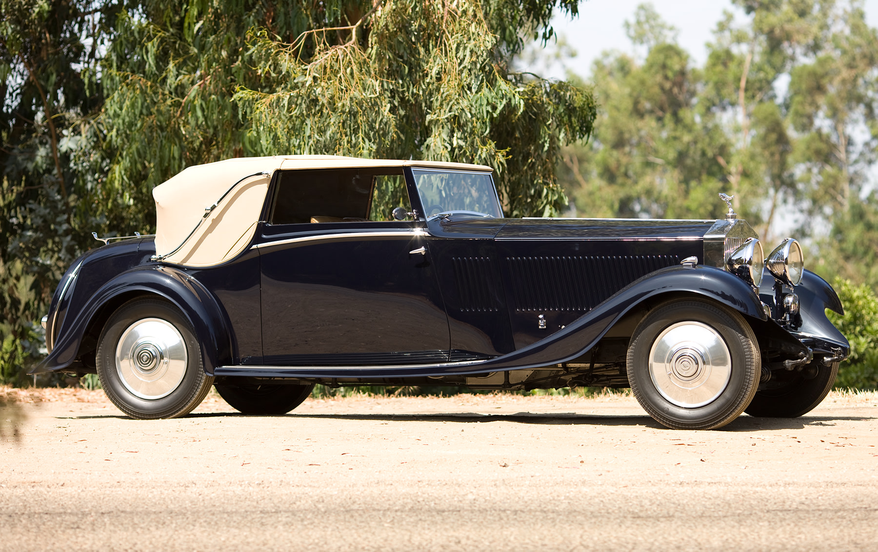 1934 Rolls Royce Phantom II Continental Drop Head Sedanca Coupe