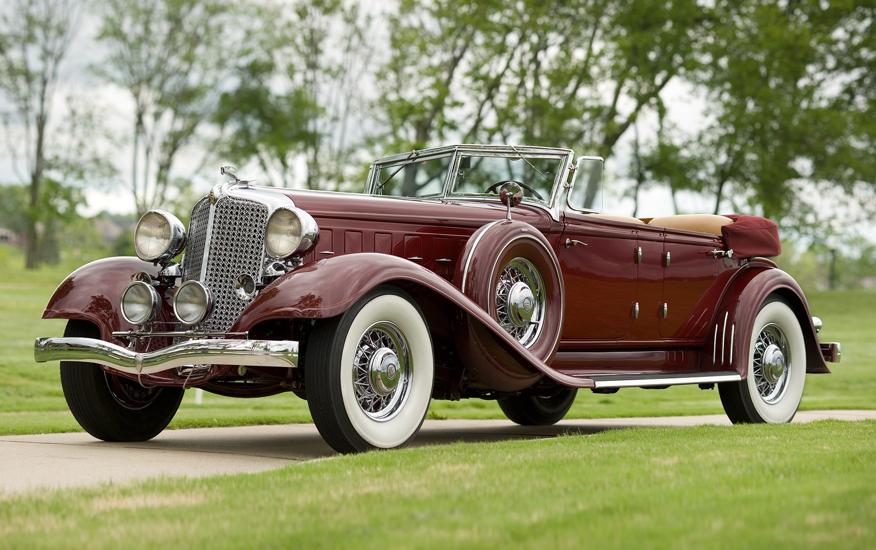 1933 Chrysler Custom Imperial Series CL Dual Windshield Phaeton